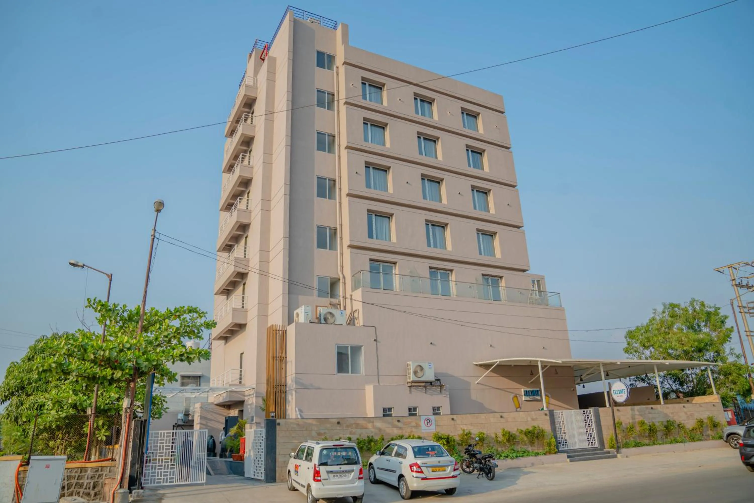Facade/entrance in Zip By Spree Hotels Chakan, Pune