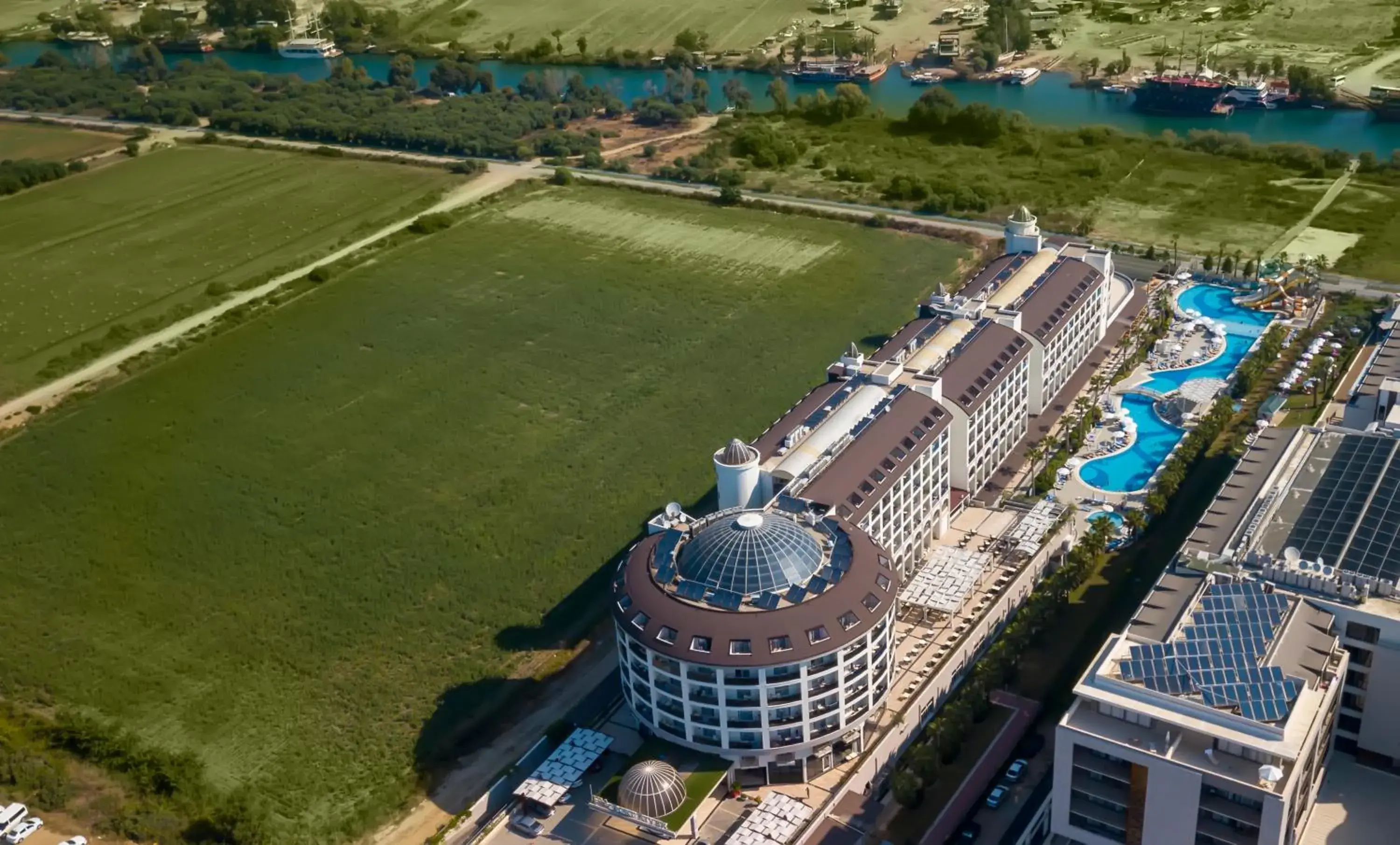 Lake view in LRS Hotels Port River Hotel & Spa - Ultra All Inclusive Lake view in LRS Hotels Port River Hotel & Spa - Ultra All Inclusive