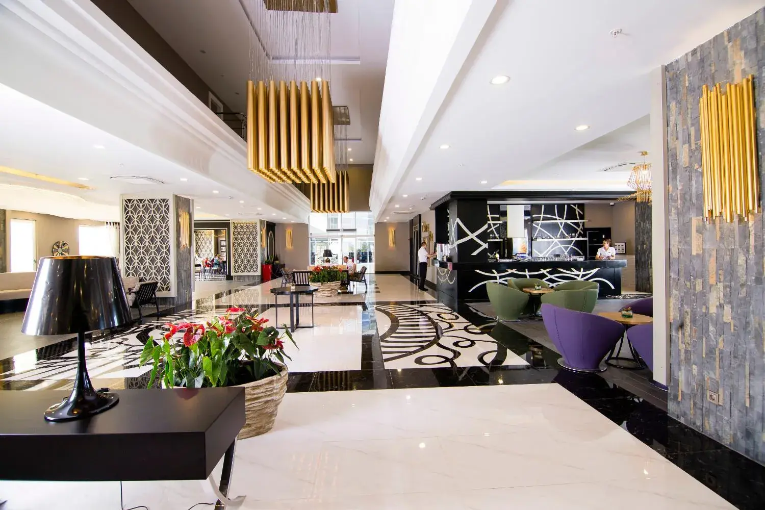 Lobby or reception in LRS Hotels Port River Hotel & Spa - Ultra All Inclusive Lobby or reception in LRS Hotels Port River Hotel & Spa - Ultra All Inclusive