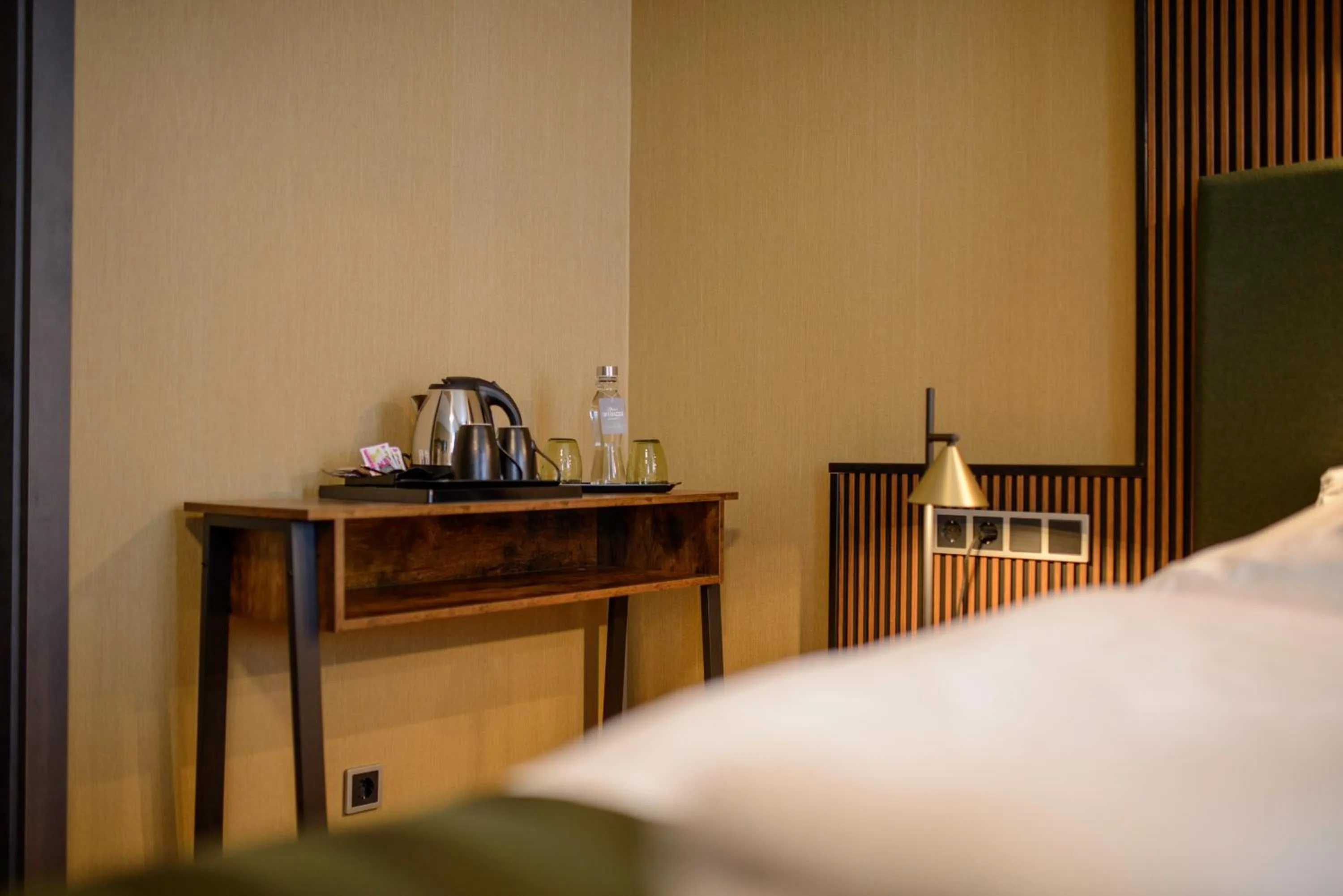 Bed in Stadthotel König Albert