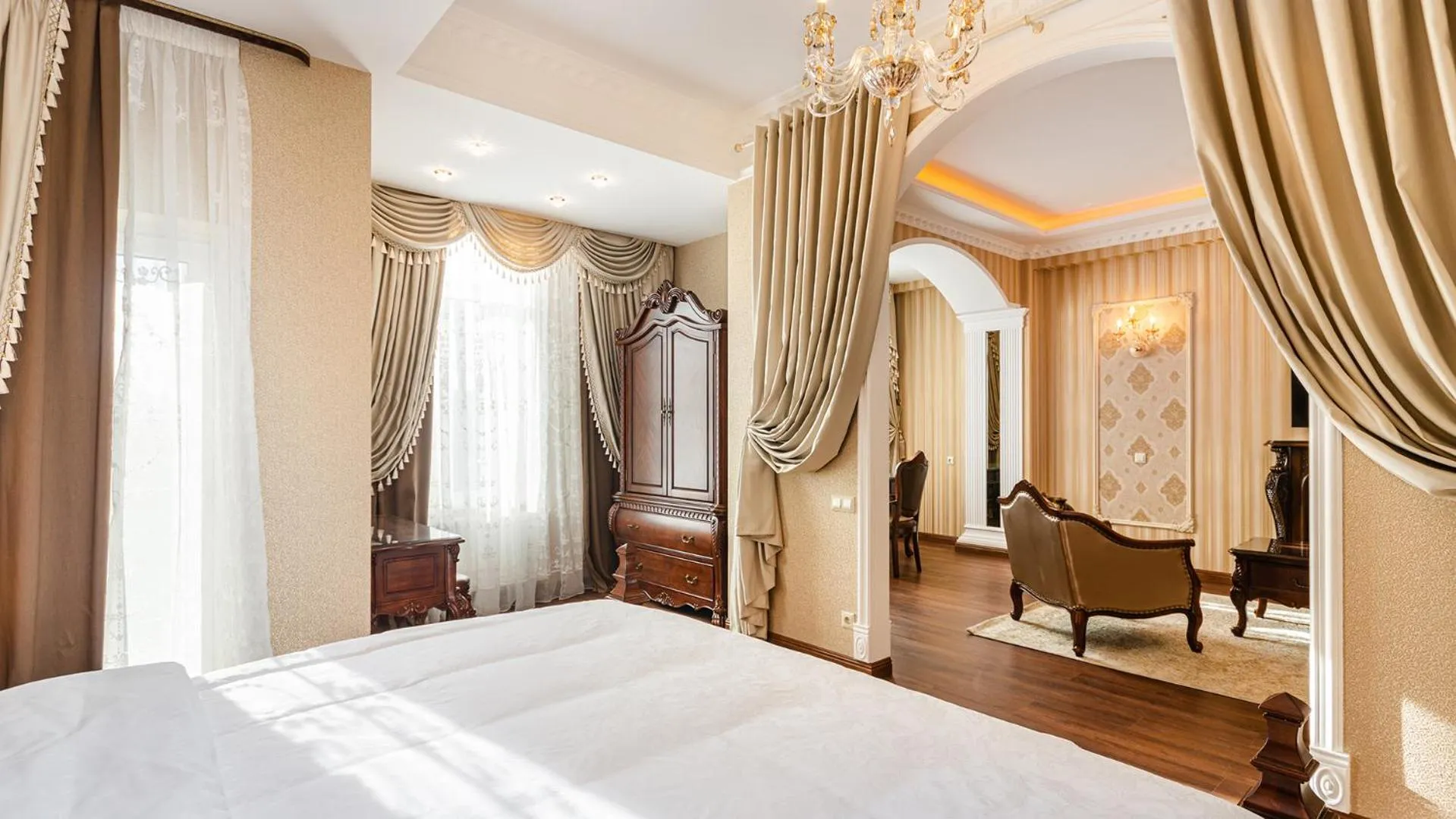 Photo of the whole room, Bed in GREGORY Boutique Hotel Chisinau