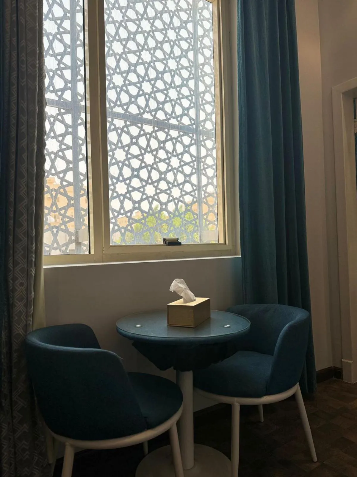 Seating area in شقق ارين المطار