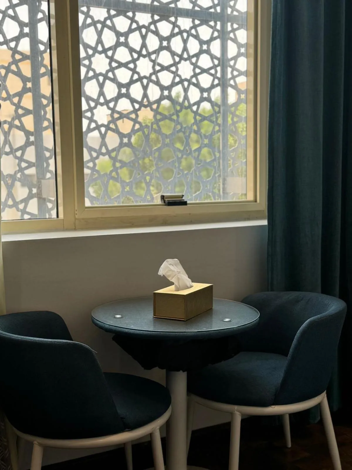 Seating area in شقق ارين المطار