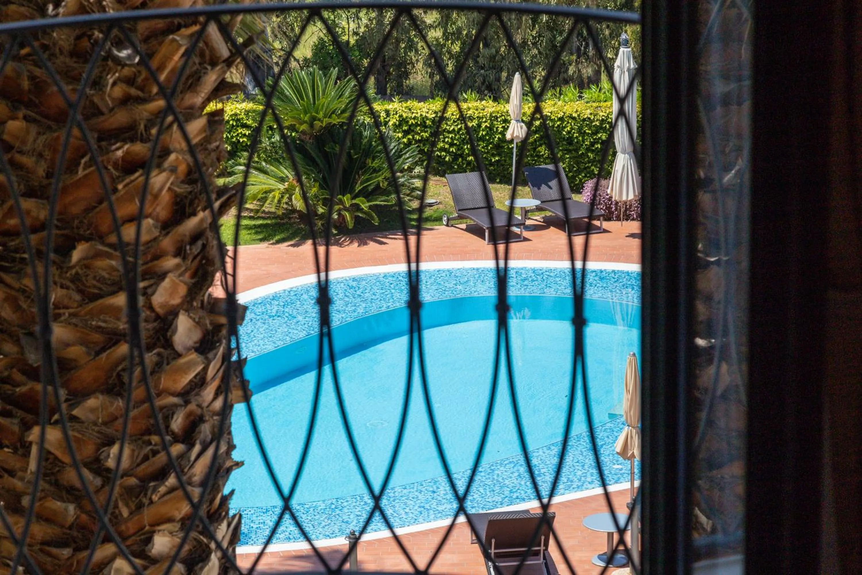 Garden view in Hotel Arbatasar