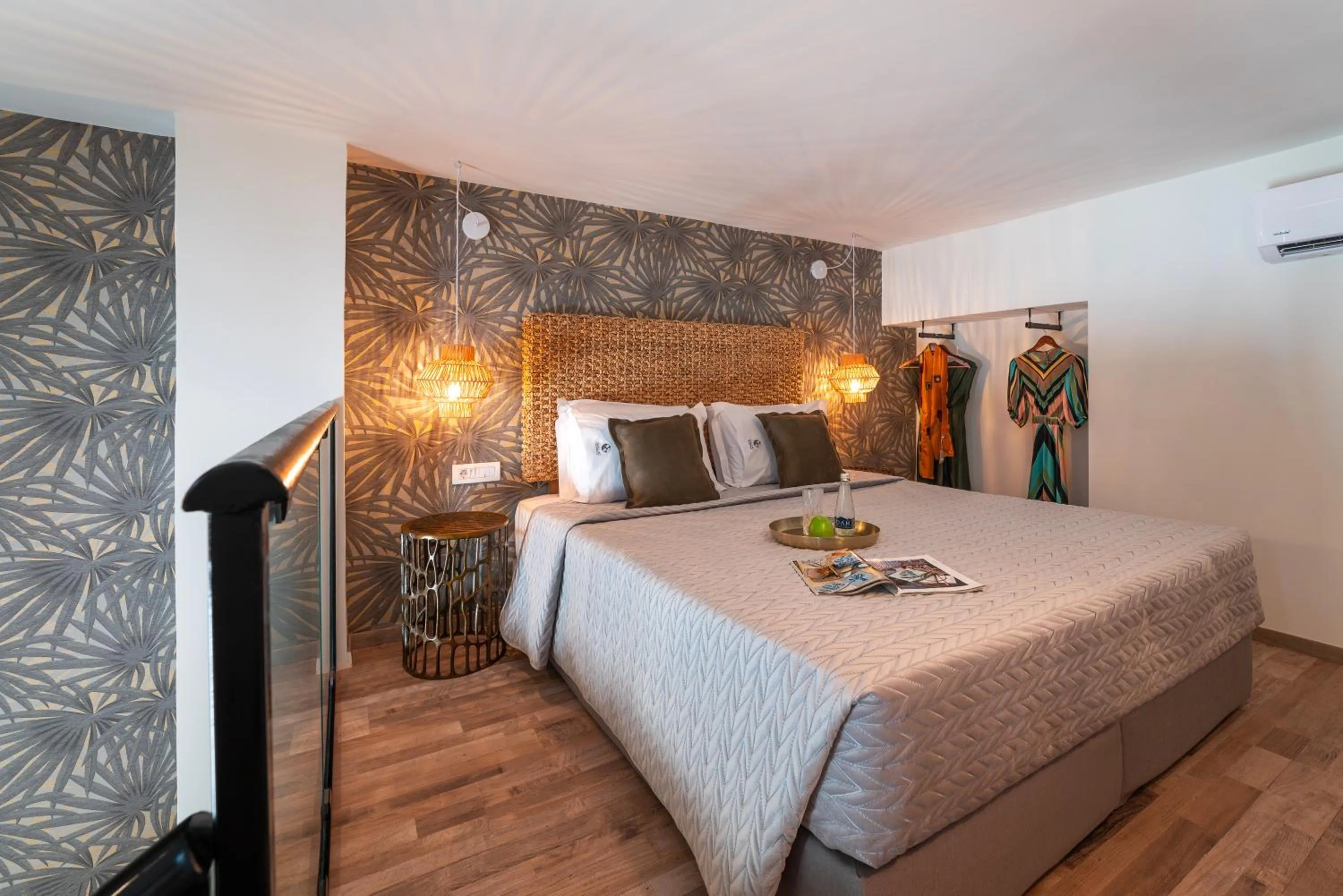 Bed in Naillac Boutique Hotel