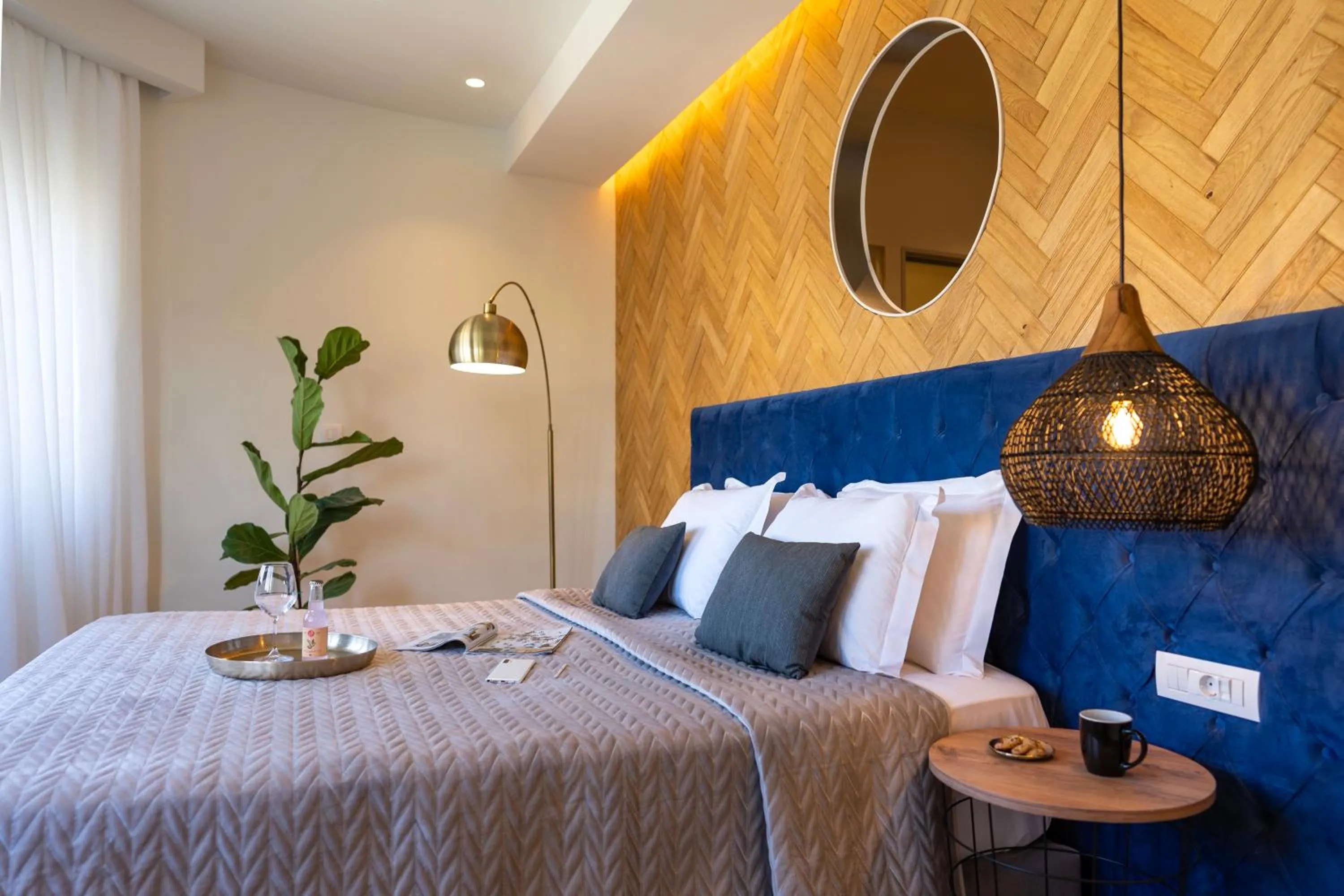 Bed in Naillac Boutique Hotel