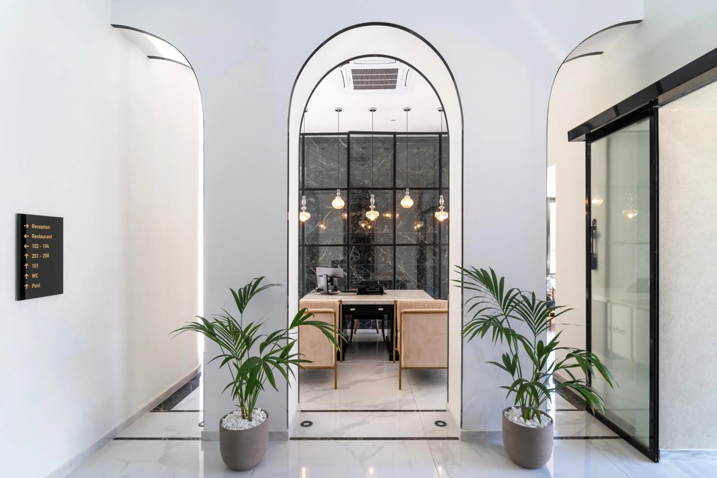 Lobby or reception in Naillac Boutique Hotel
