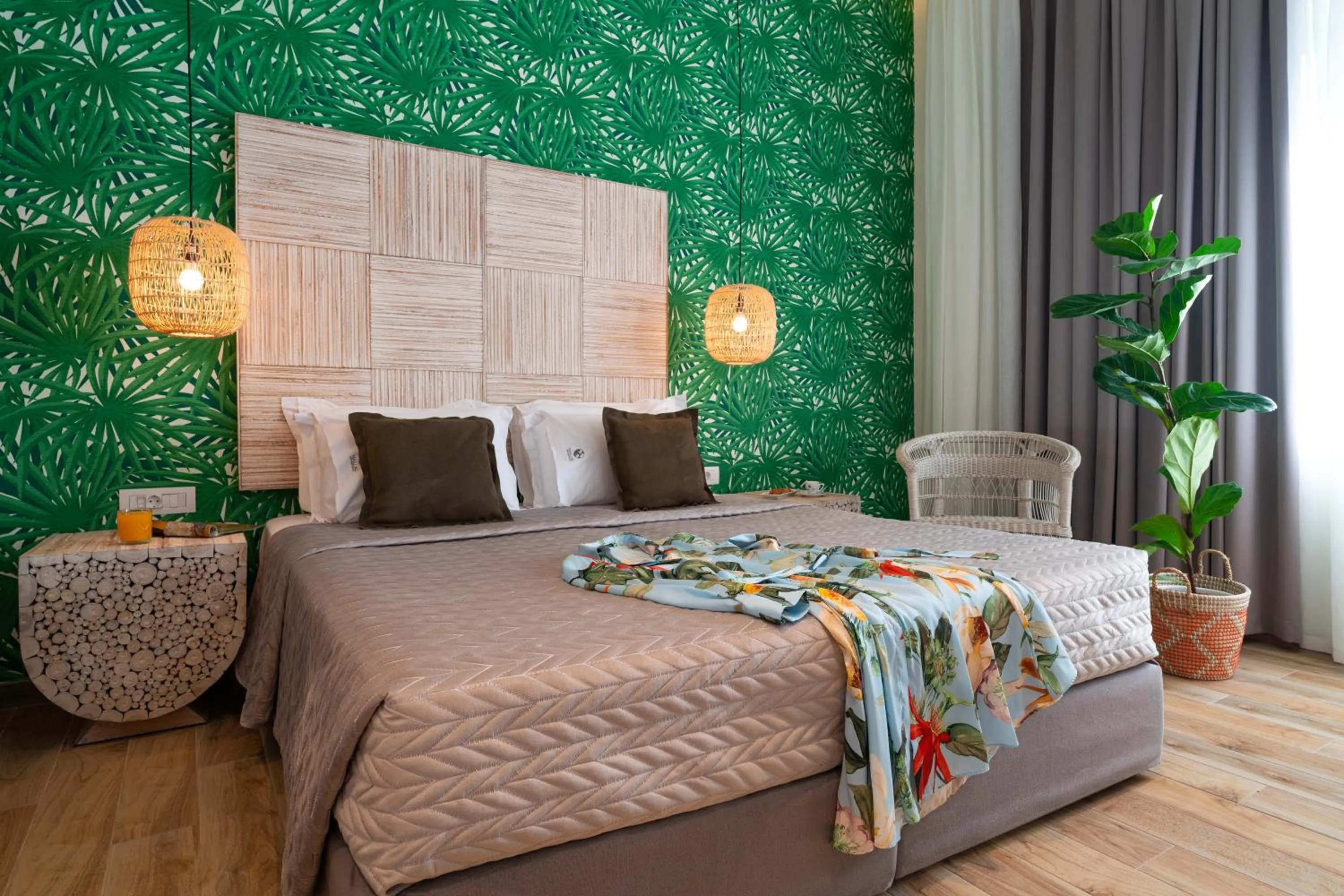 Bed in Naillac Boutique Hotel