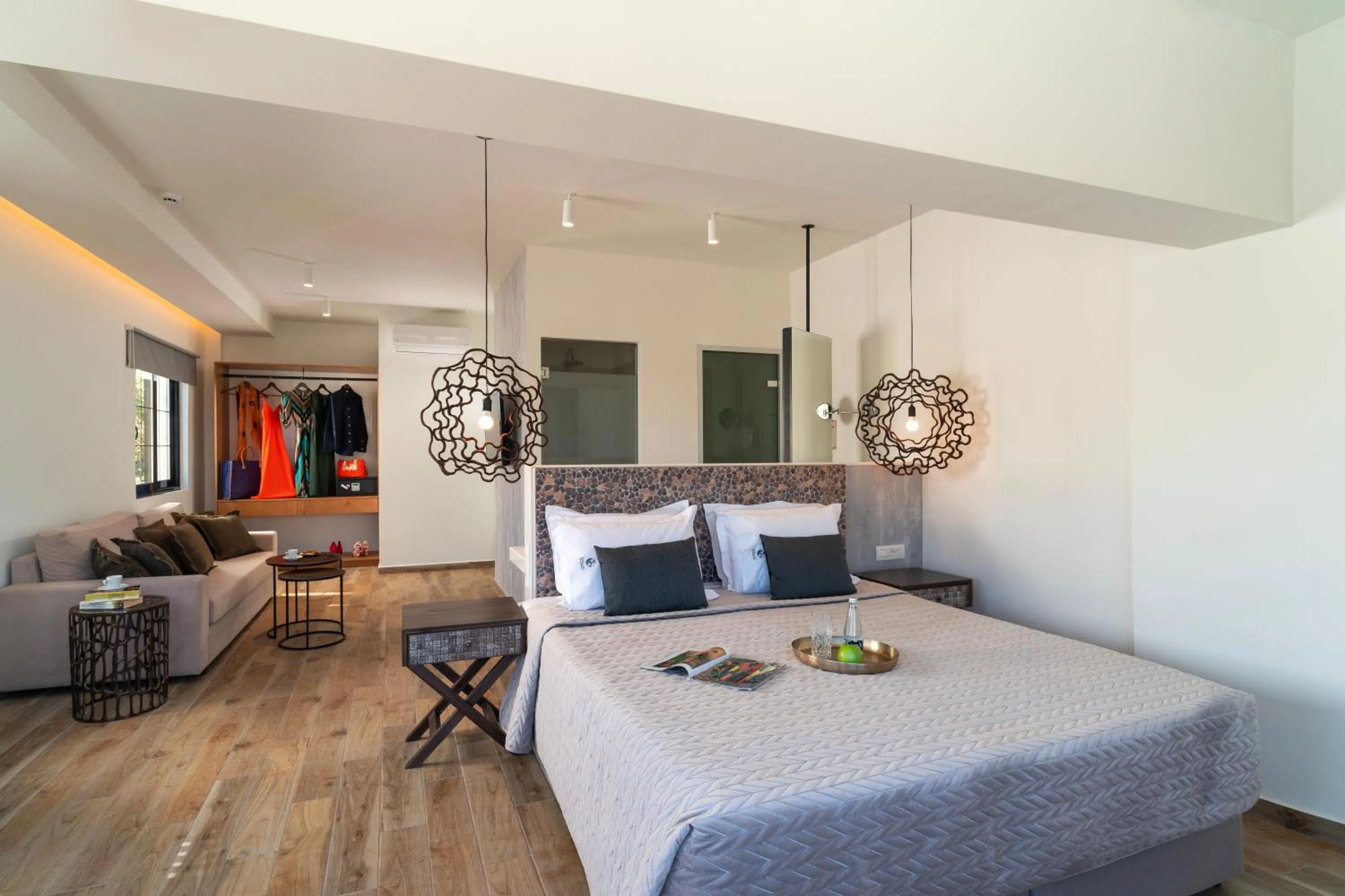 Bed in Naillac Boutique Hotel