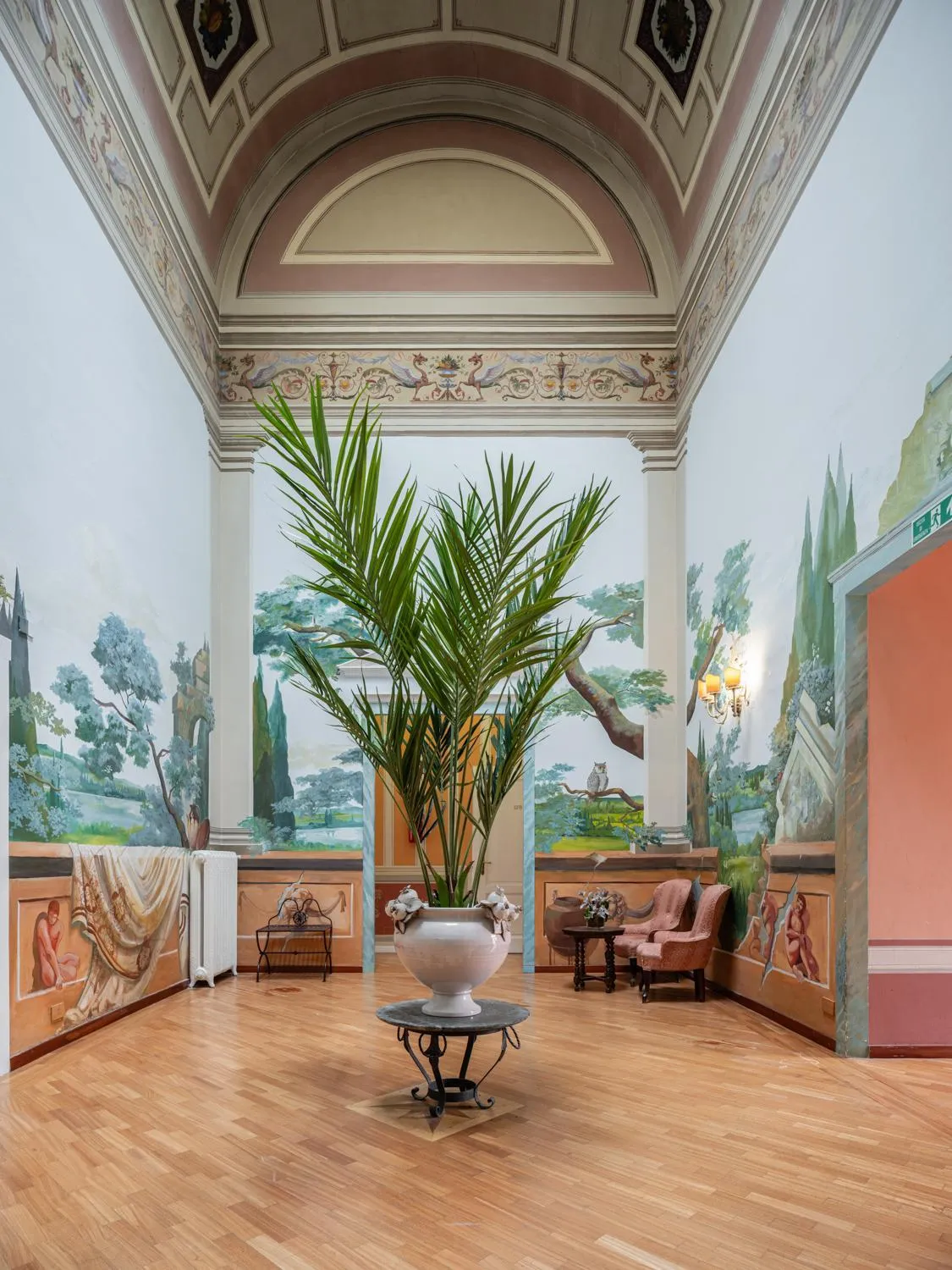 Lobby or reception in Albergo Chiusarelli