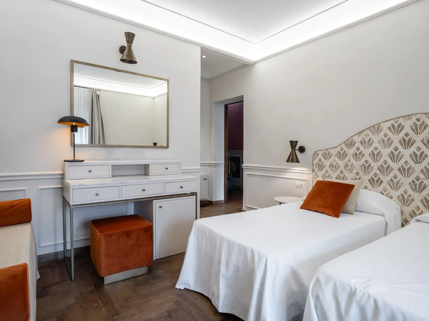 Bed in Albergo Chiusarelli