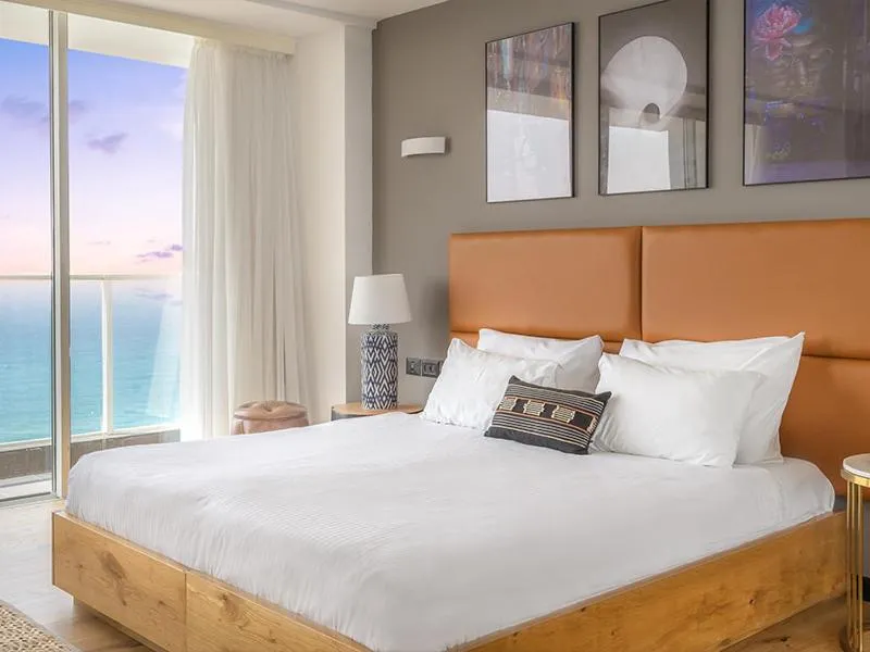 Bed in Jacob Resort Hadera