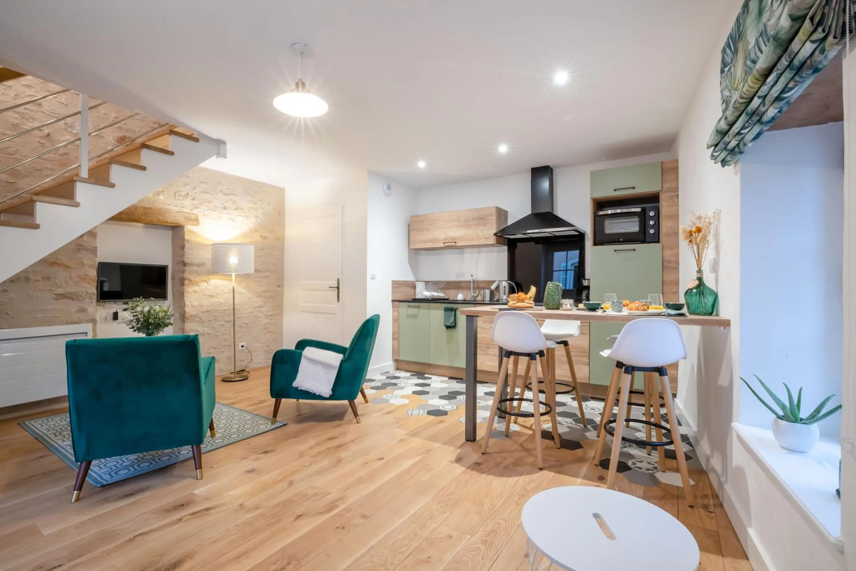 Kitchen or kitchenette in Villa Fémina