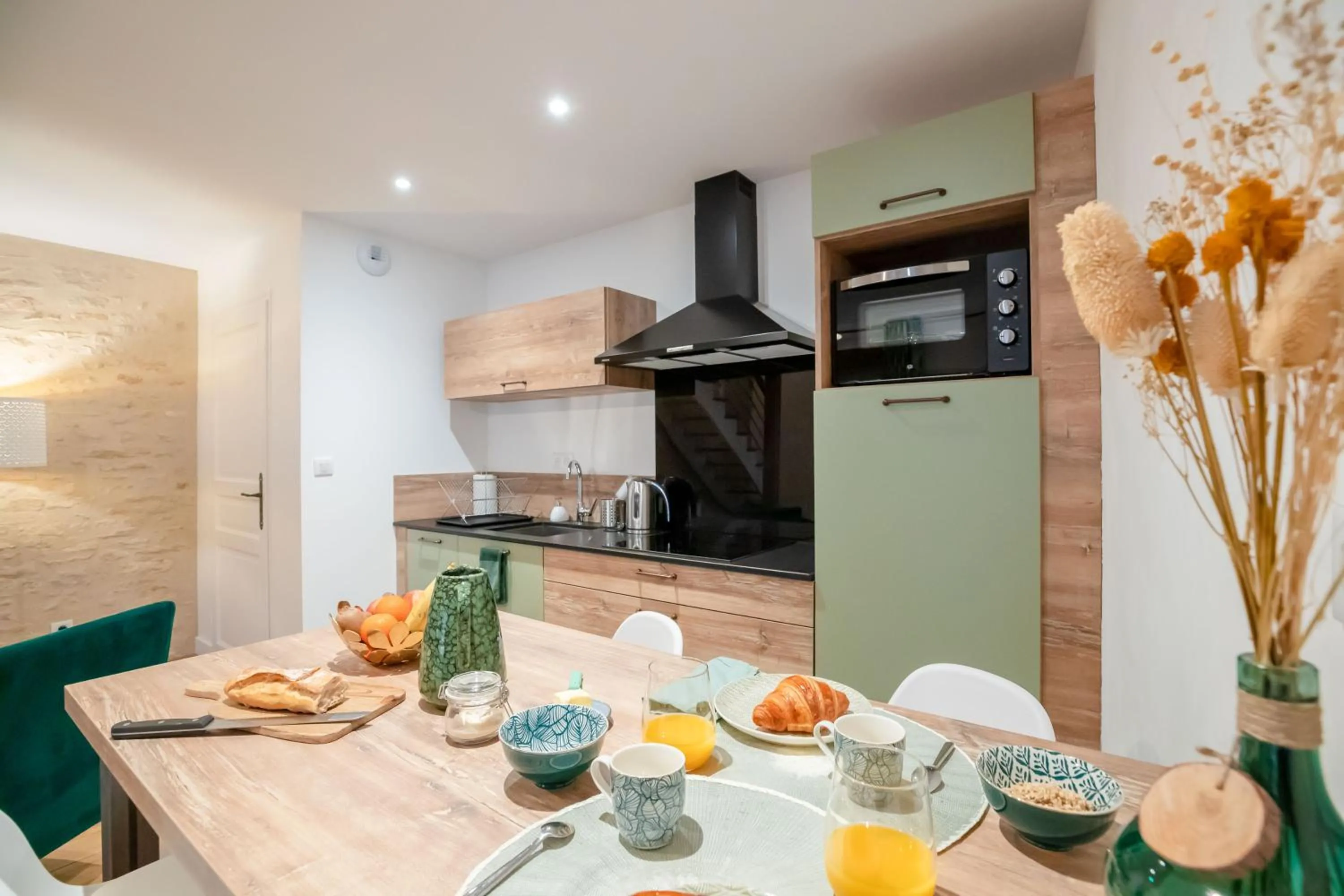Kitchen or kitchenette in Villa Fémina