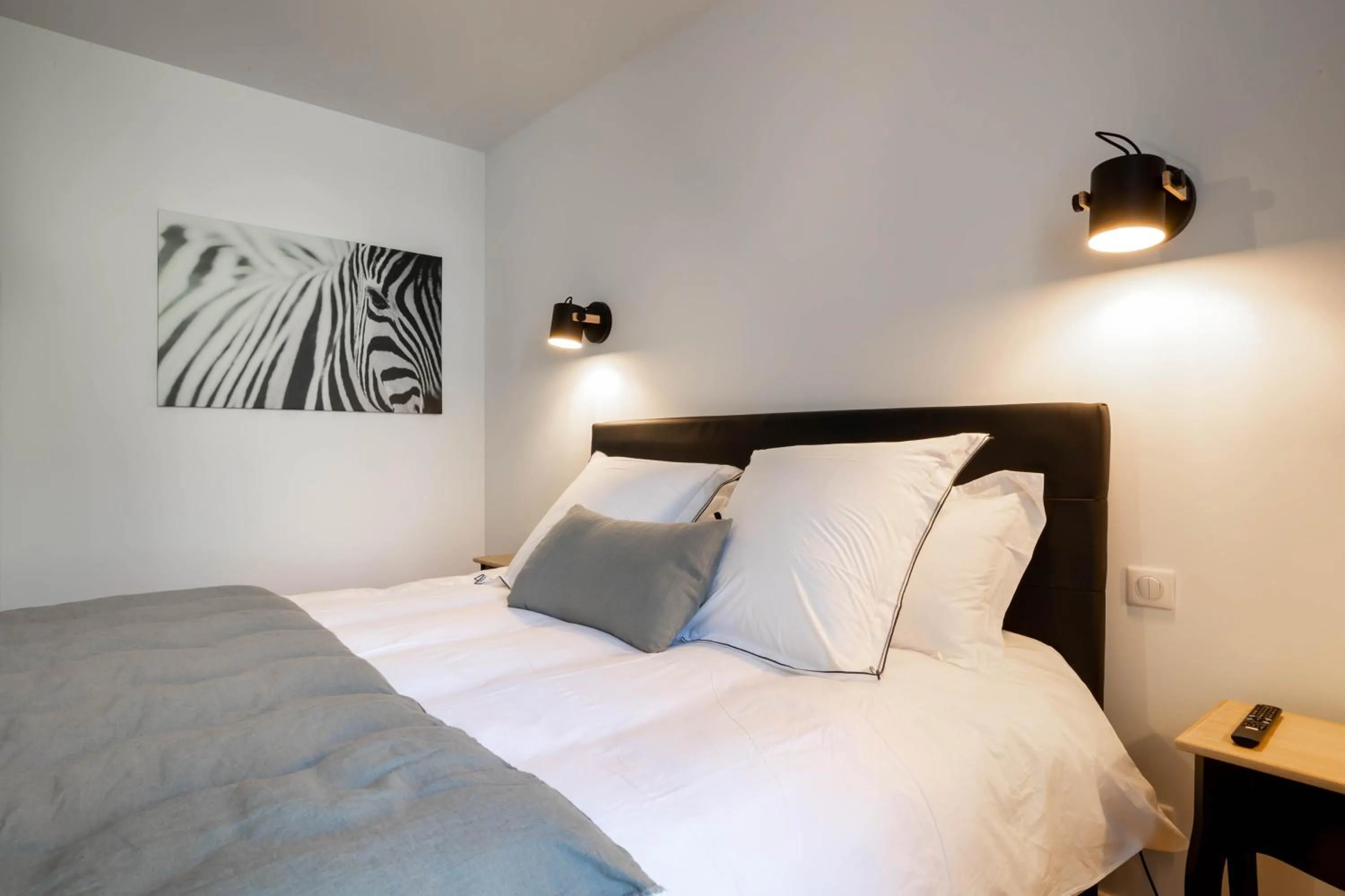 Bed in Villa Fémina