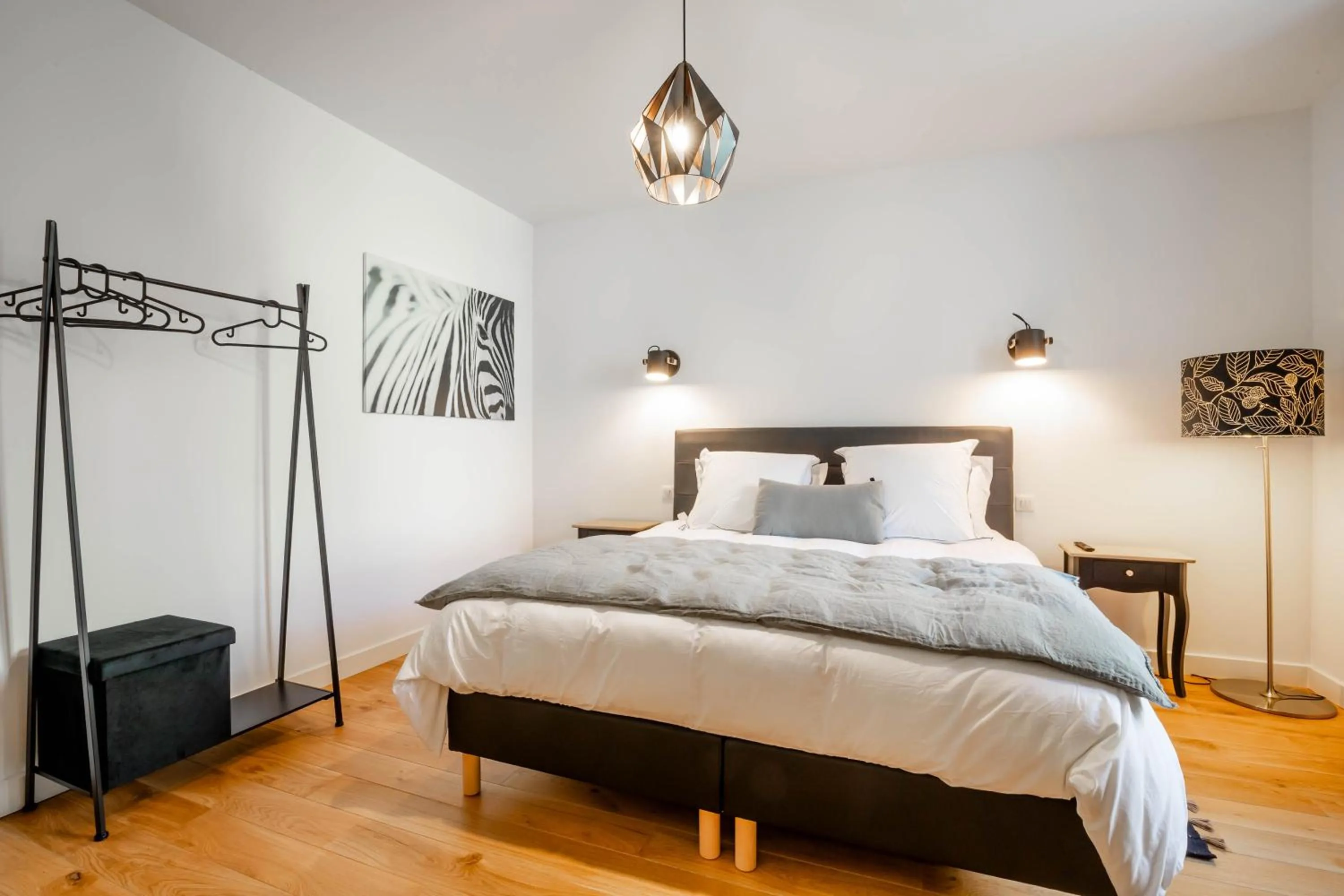 Bed in Villa Fémina