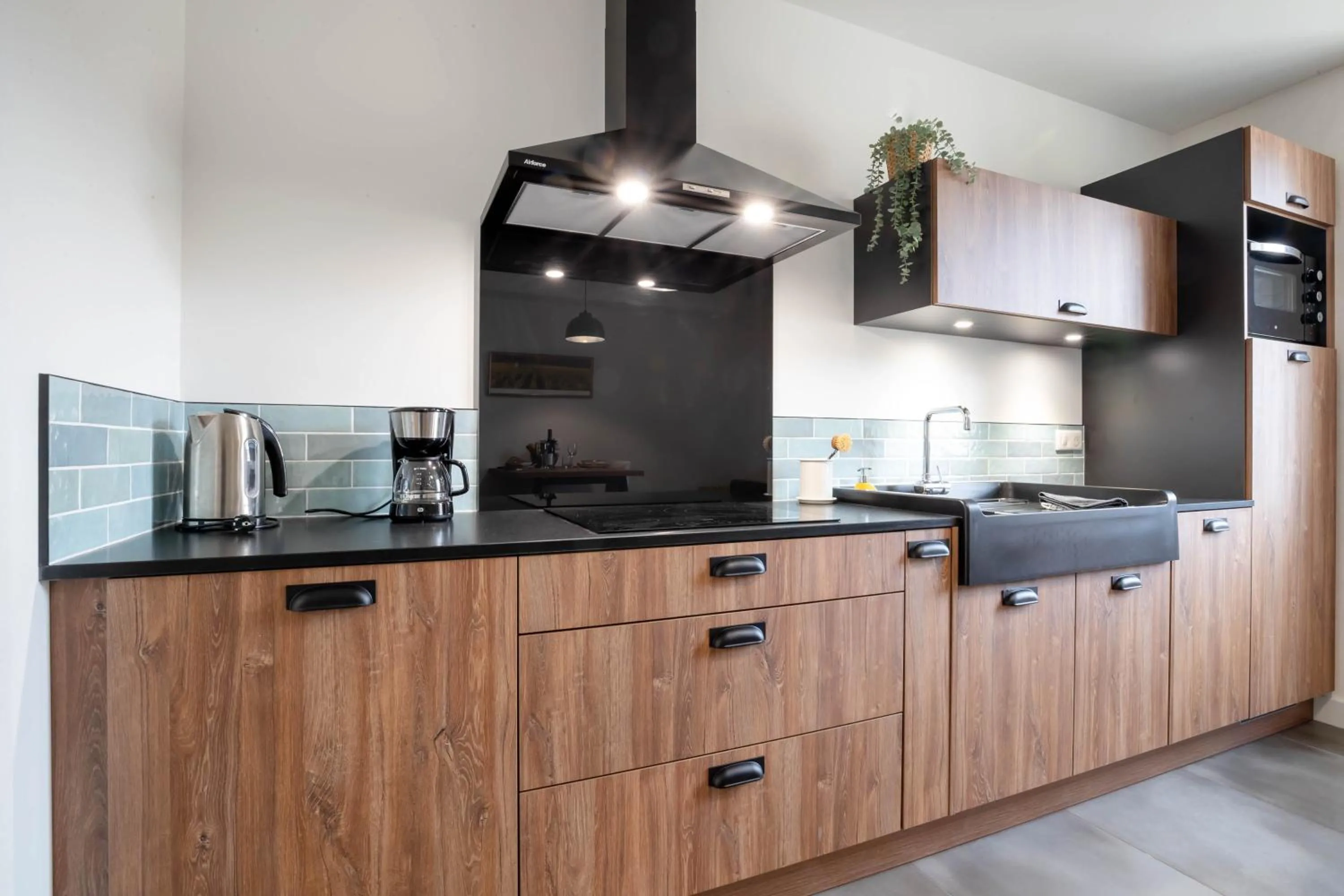 Kitchen or kitchenette in Villa Fémina