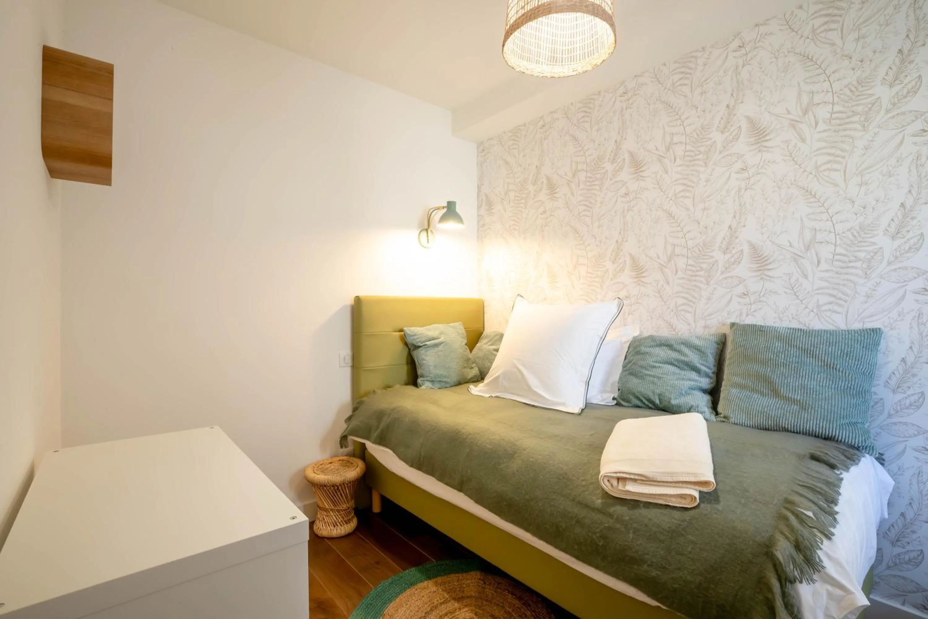 Bed in Villa Fémina