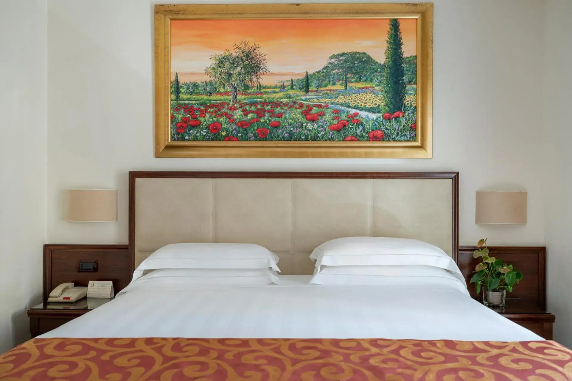 Bed in Hotel Athena Bed in Hotel Athena