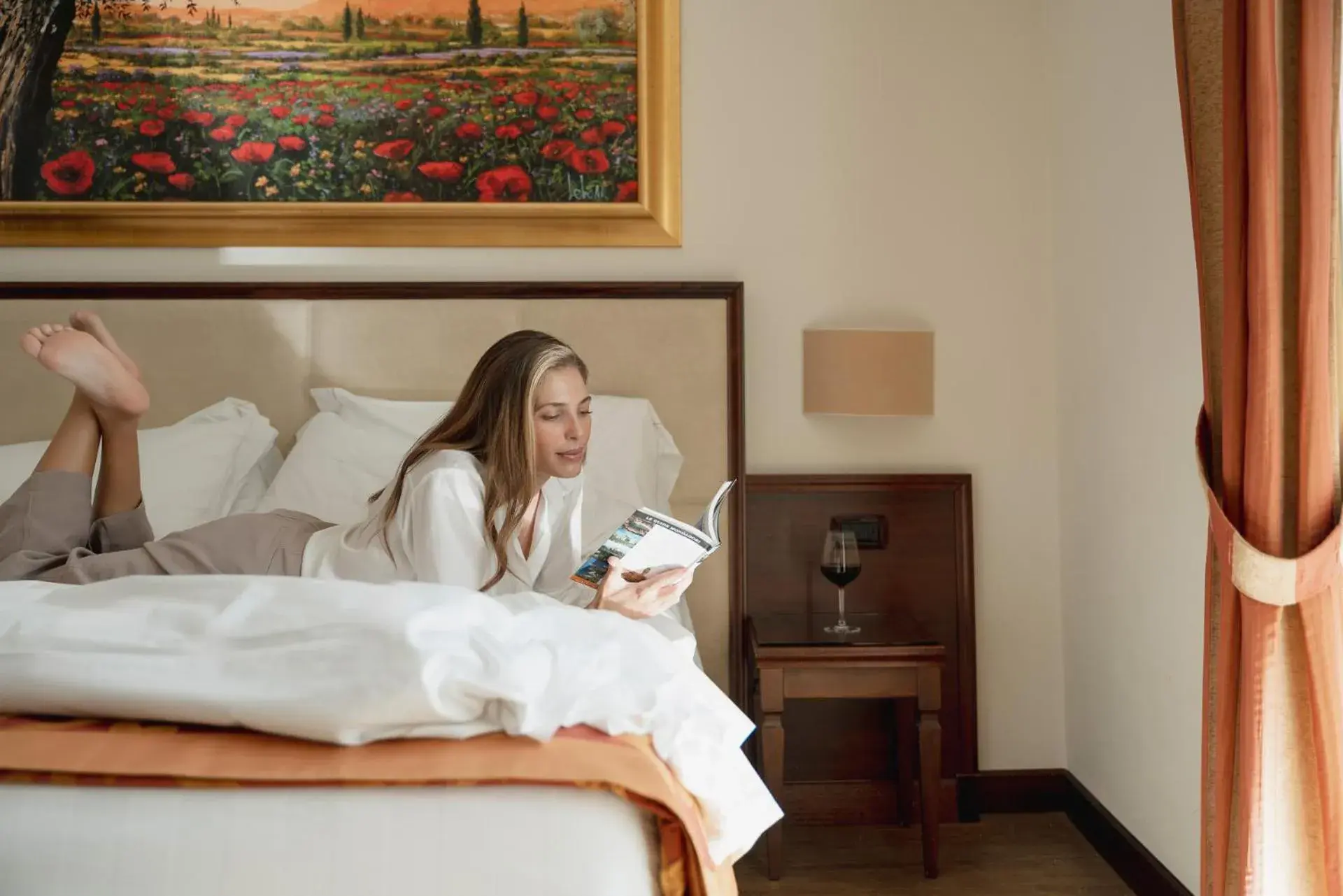 Bed in Hotel Athena Bed in Hotel Athena