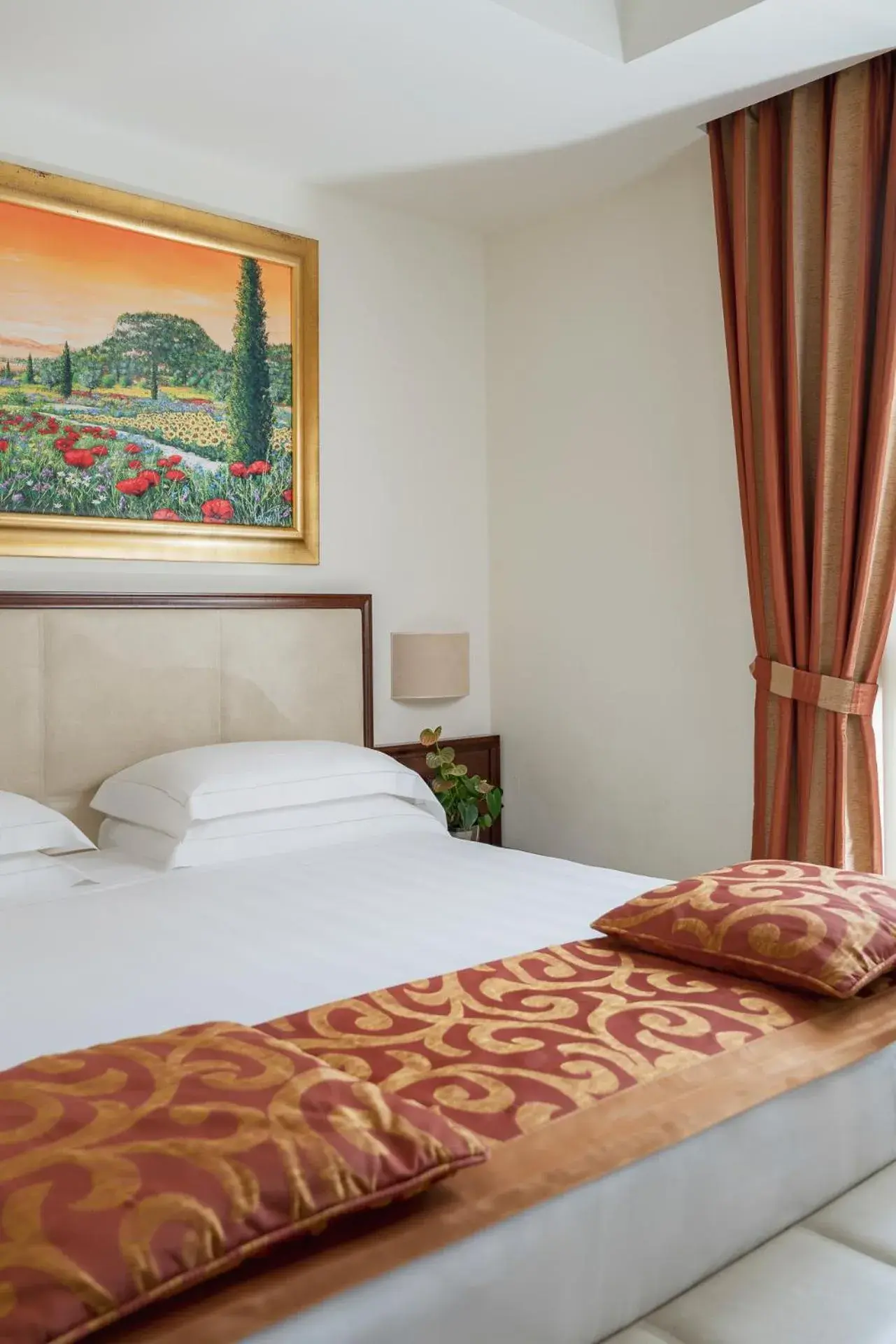 Bed in Hotel Athena Bed in Hotel Athena