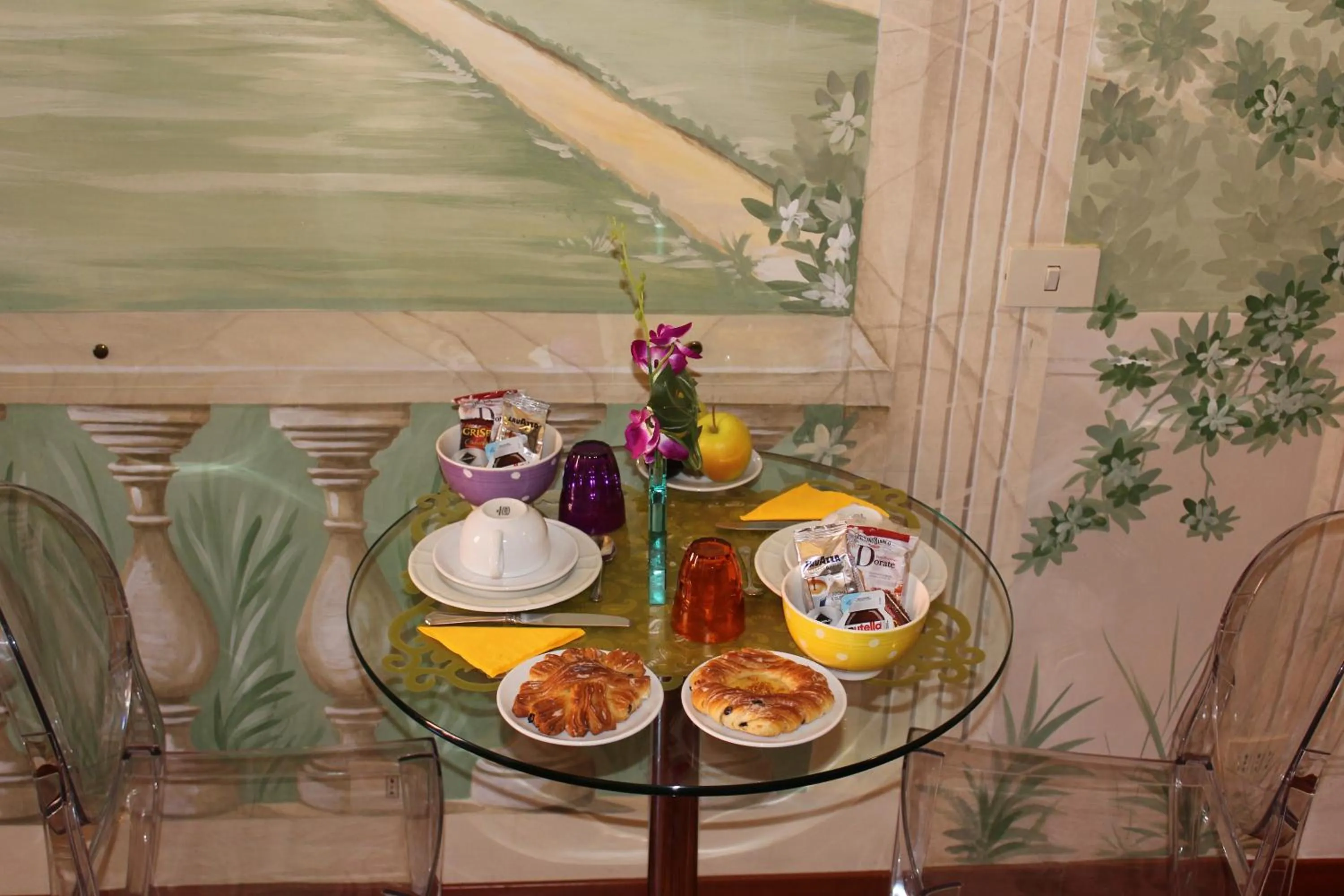 Continental breakfast in 66 Imperial Inn Deluxe B&B