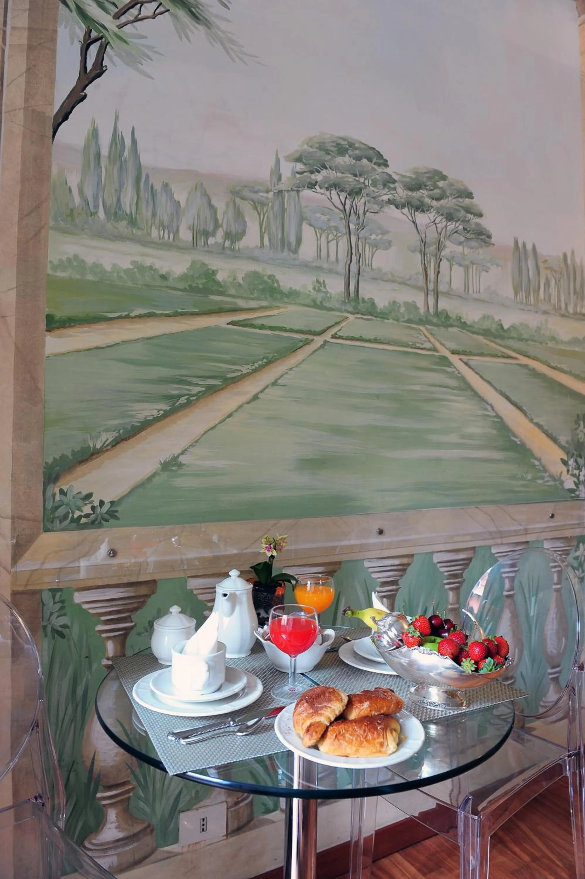 Decorative detail in 66 Imperial Inn Deluxe B&B