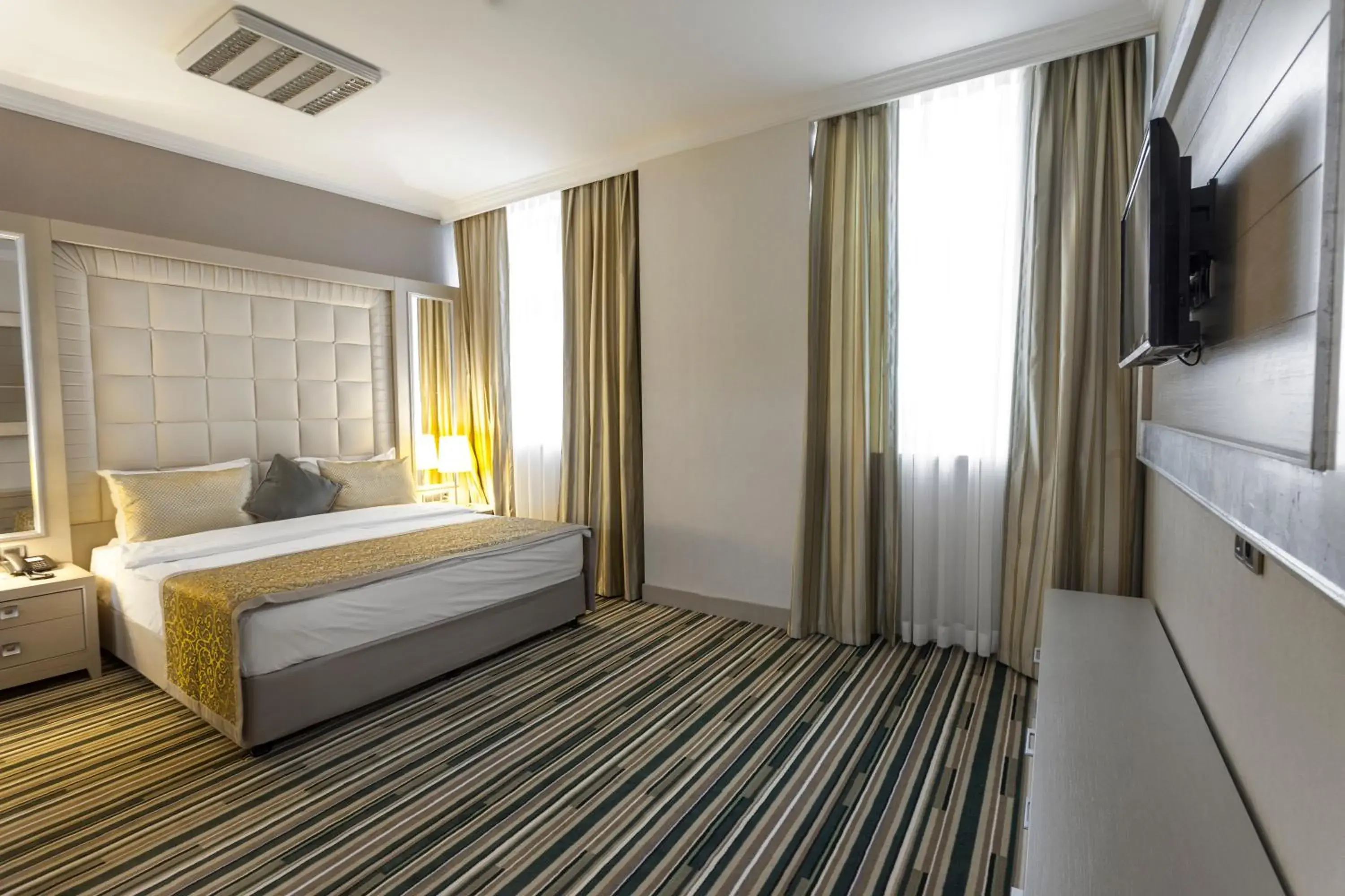 Bedroom, Bed in Gashalti Health Hotel Naftalan Bedroom, Bed in Gashalti Health Hotel Naftalan