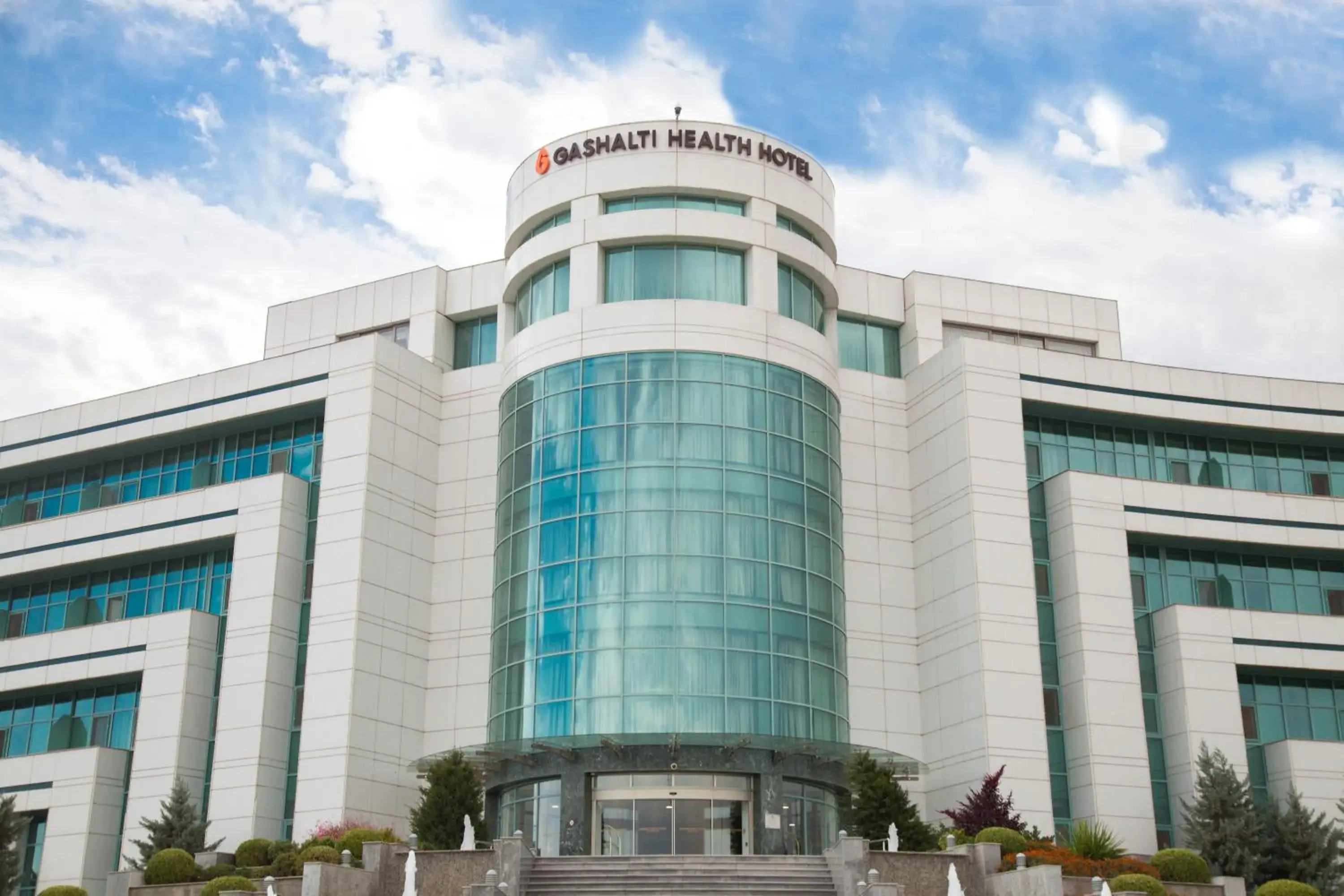 Property building in Gashalti Health Hotel Naftalan Property building in Gashalti Health Hotel Naftalan