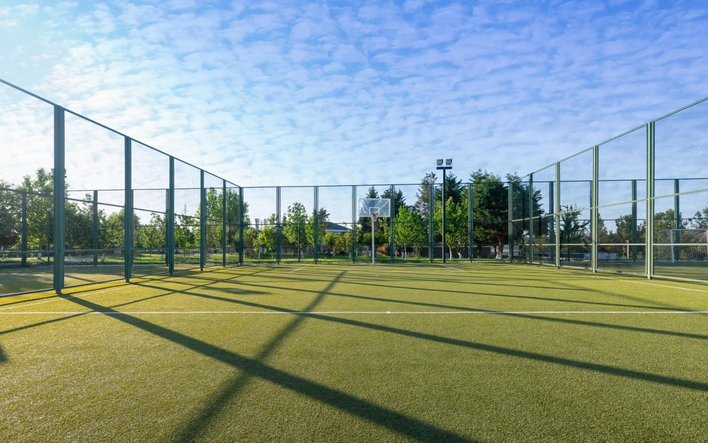 Children play ground in Gashalti Health Hotel Naftalan