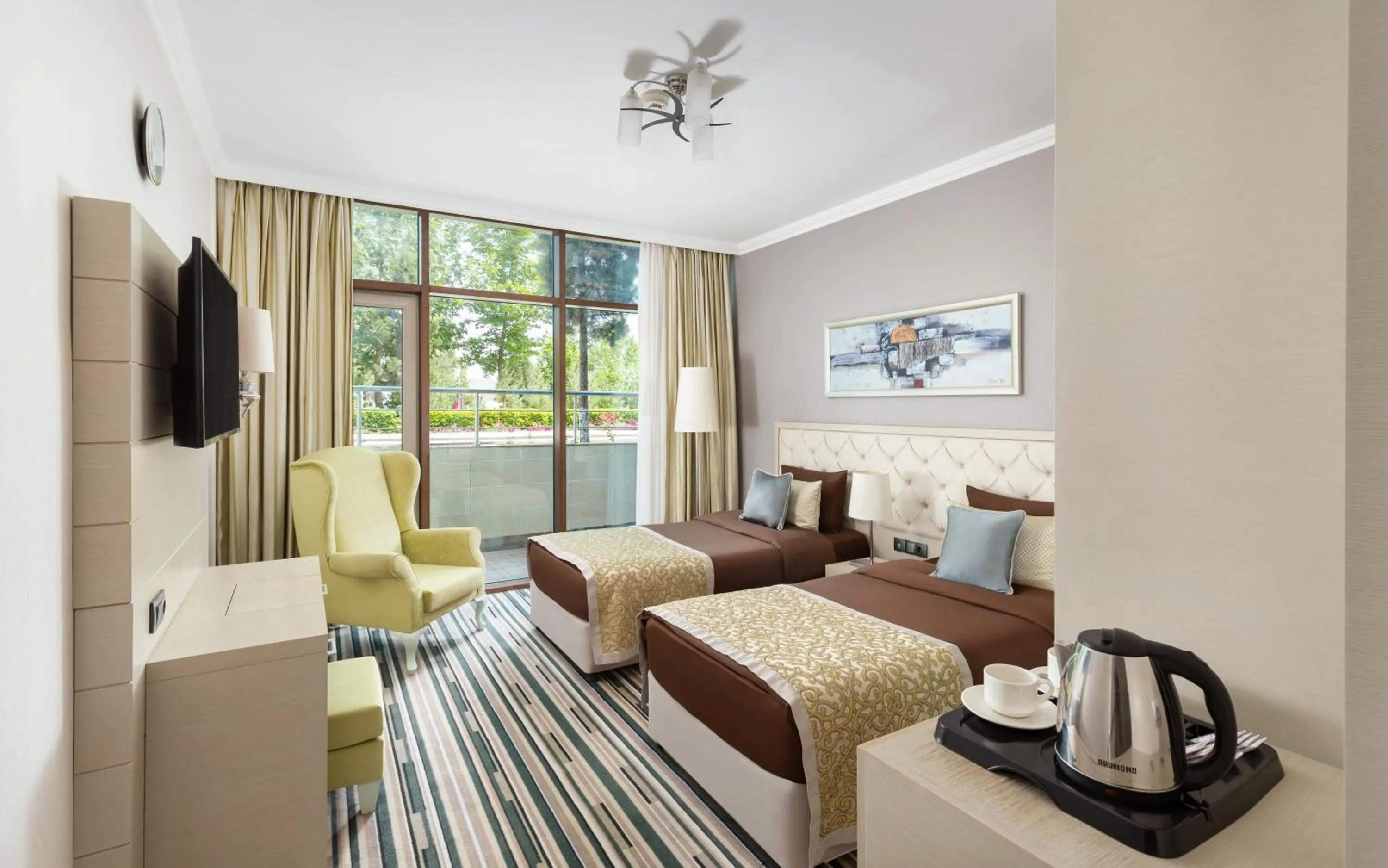 Bedroom, Bed in Gashalti Health Hotel Naftalan