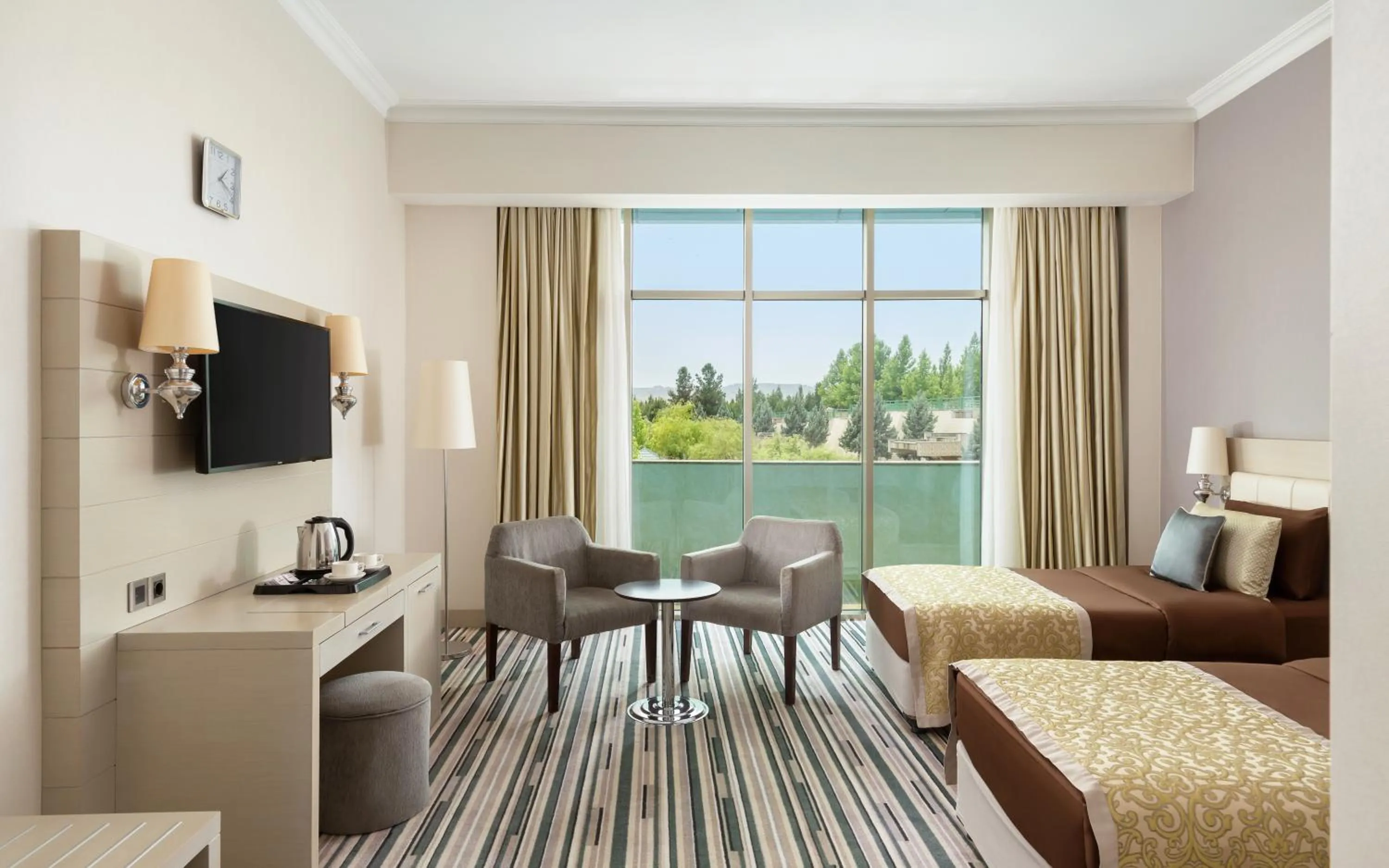 Bedroom, Bed in Gashalti Health Hotel Naftalan