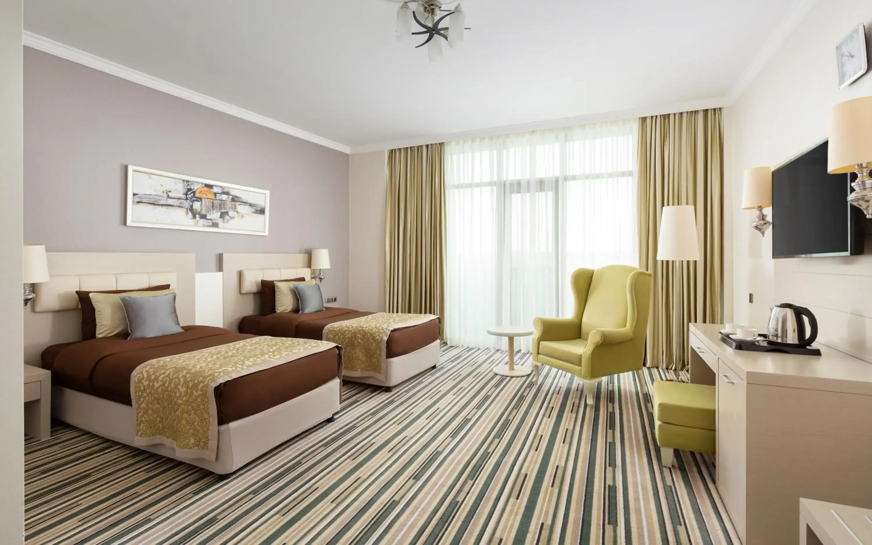 Junior Suite Twin in Gashalti Health Hotel Naftalan Junior Suite Twin in Gashalti Health Hotel Naftalan