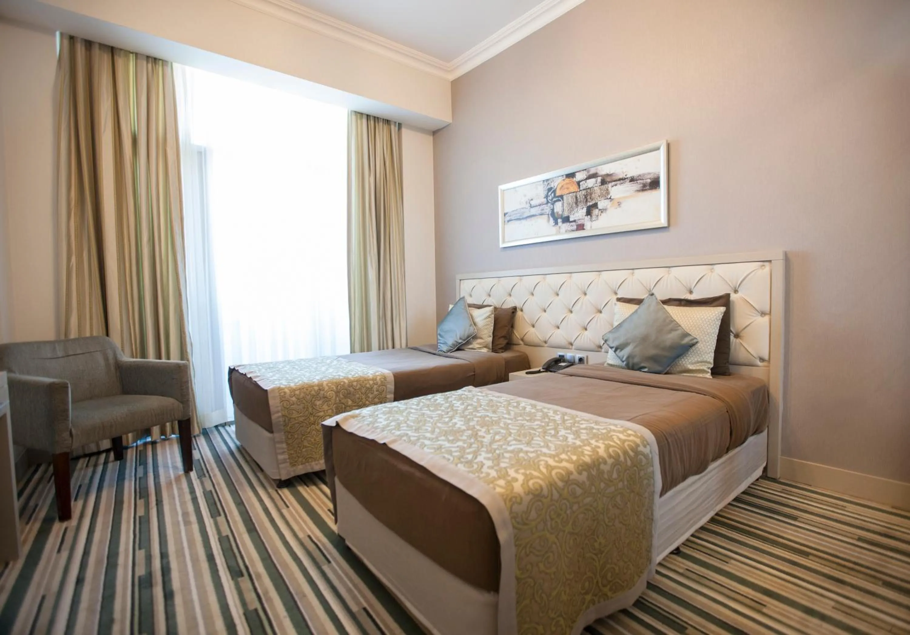 Bed in Gashalti Health Hotel Naftalan