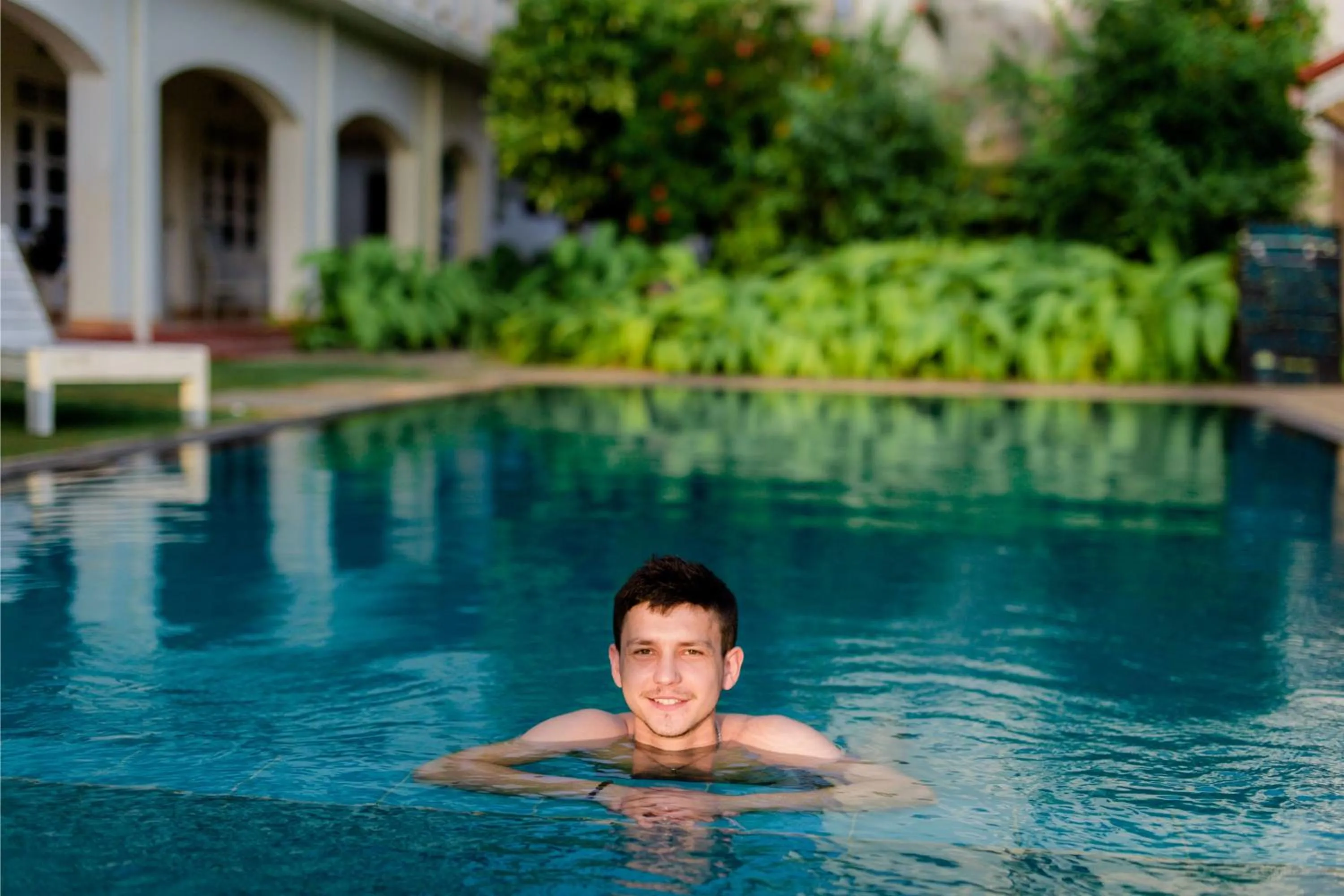 Pool view in Shangrela Beach Resort by ARK