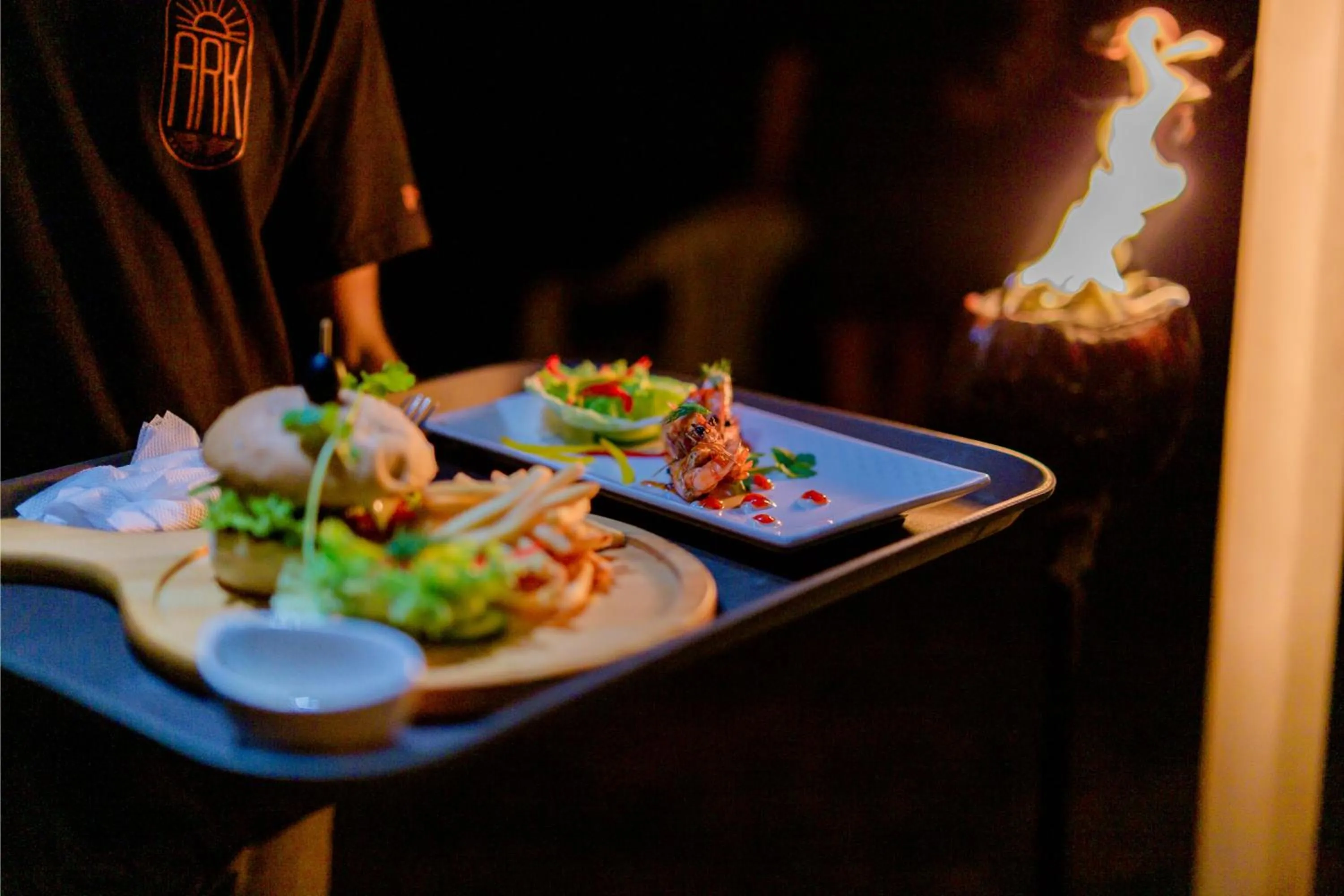 Food and drinks in Shangrela Beach Resort by ARK