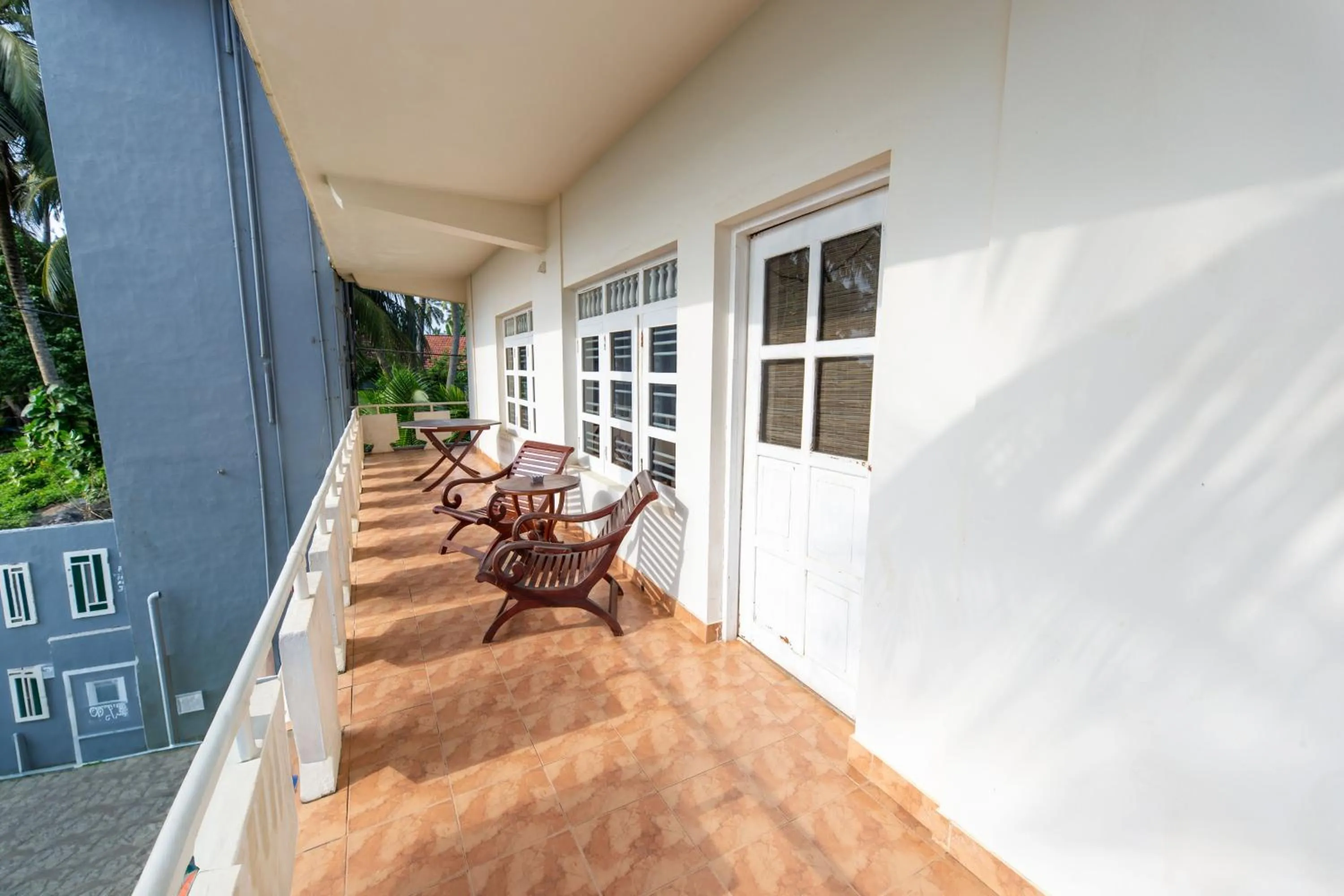 Balcony/Terrace in Shangrela Beach Resort by ARK