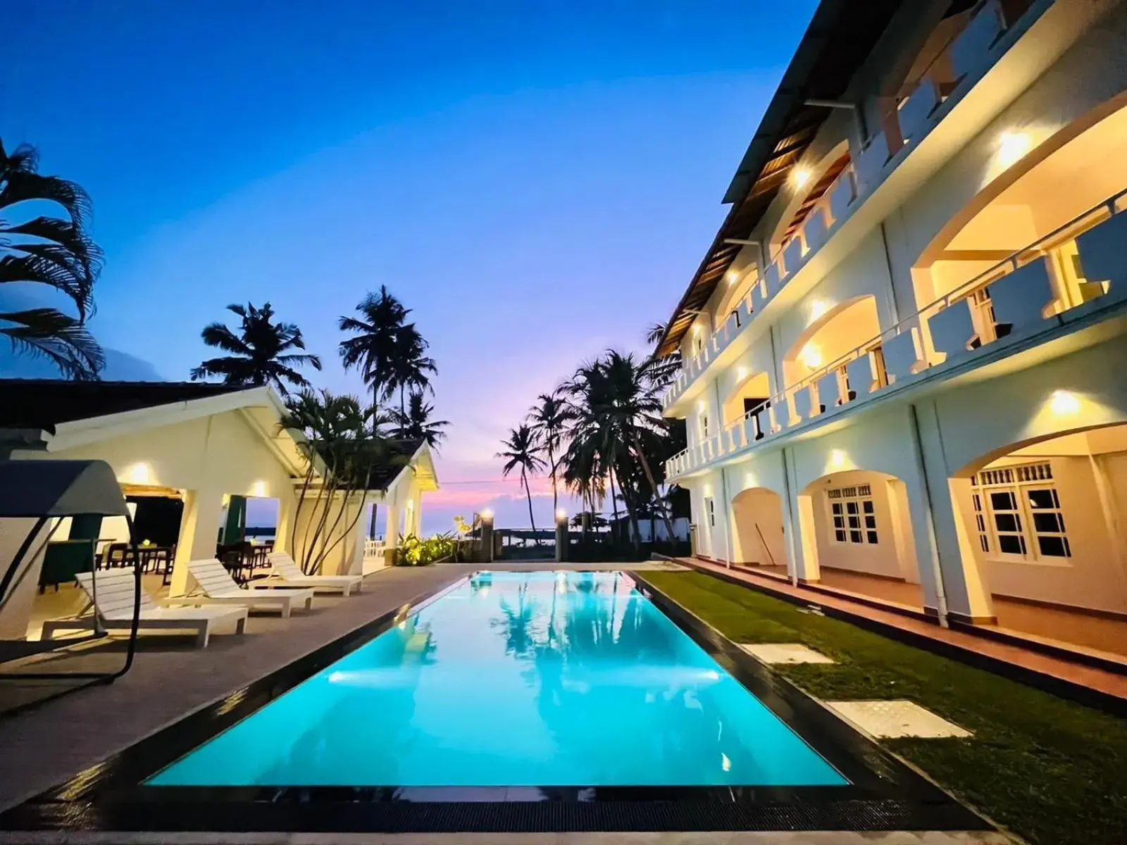 Pool view in Shangrela Beach Resort by ARK Pool view in Shangrela Beach Resort by ARK