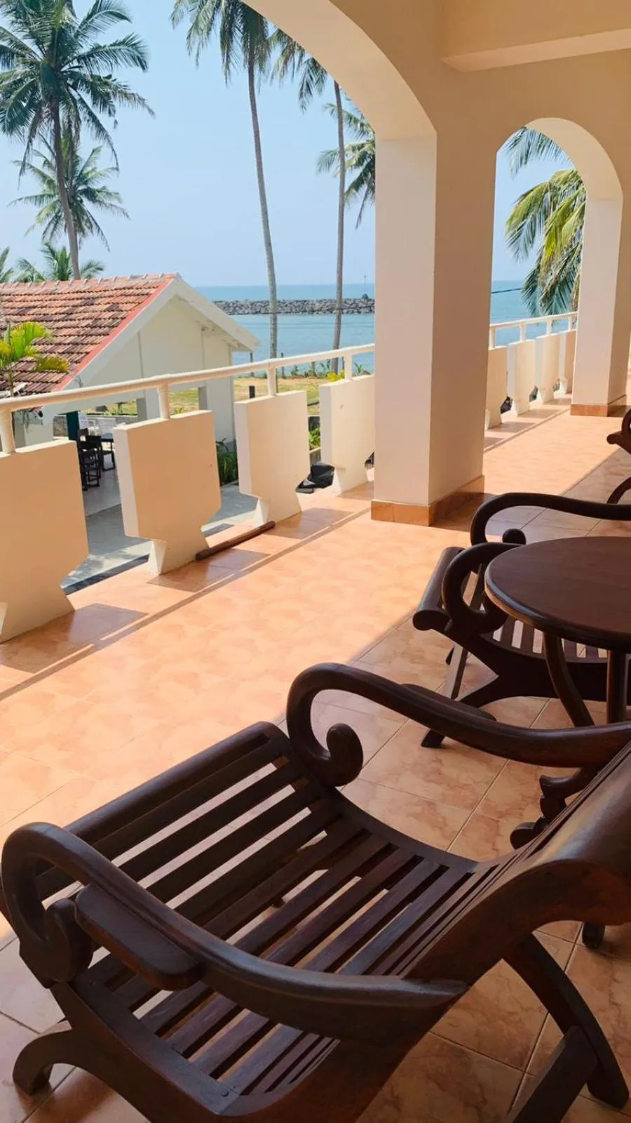 Balcony/Terrace in Shangrela Beach Resort by ARK