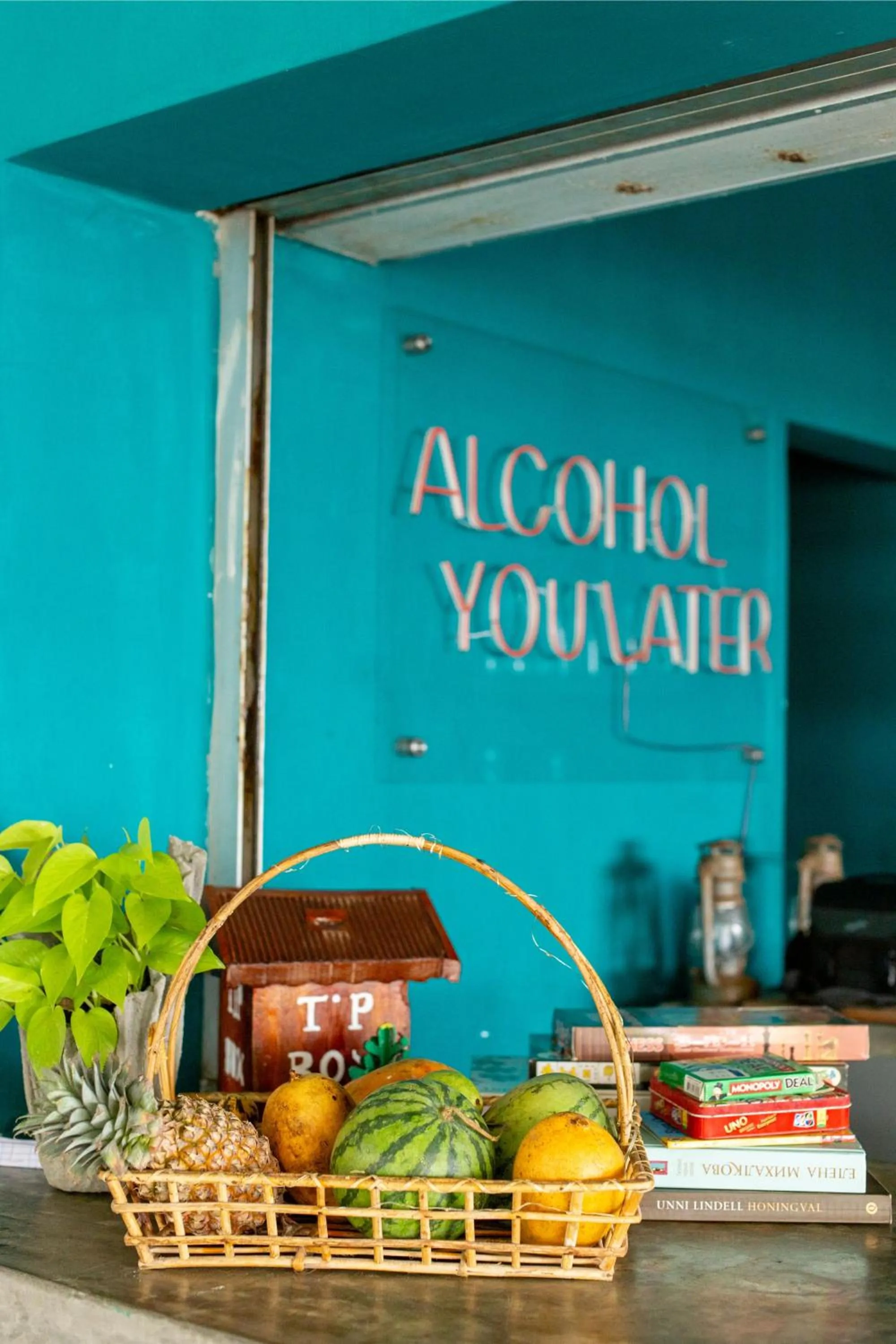 Text overlay in Shangrela Beach Resort by ARK