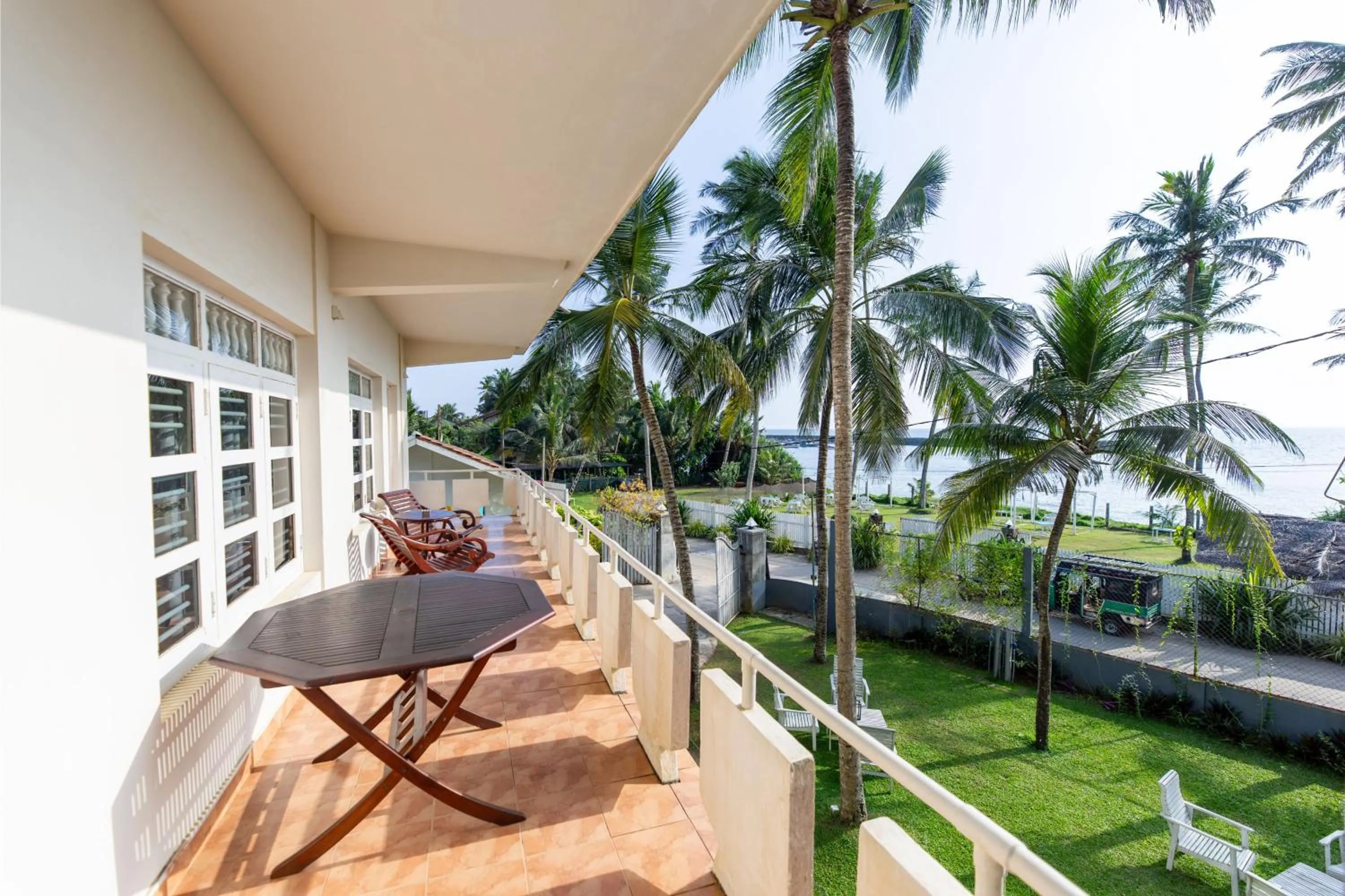 Balcony/Terrace in Shangrela Beach Resort by ARK
