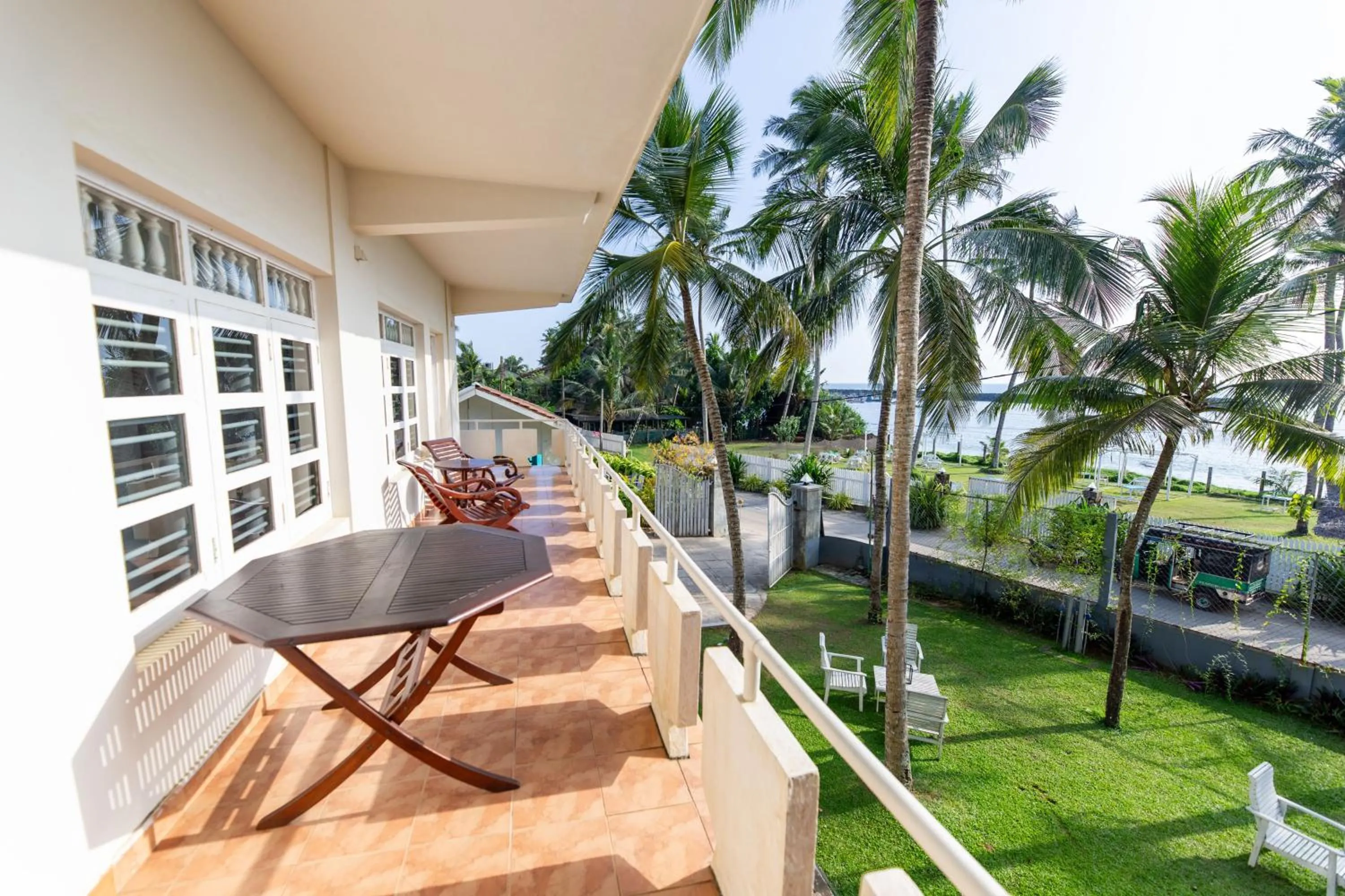 Balcony/Terrace in Shangrela Beach Resort by ARK