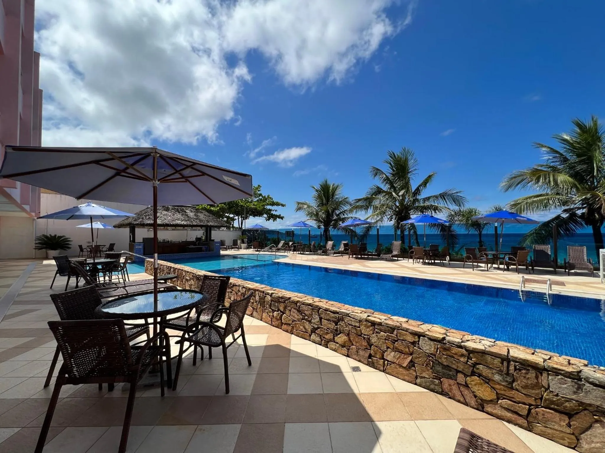 Patio in Pousada Vila do Coral