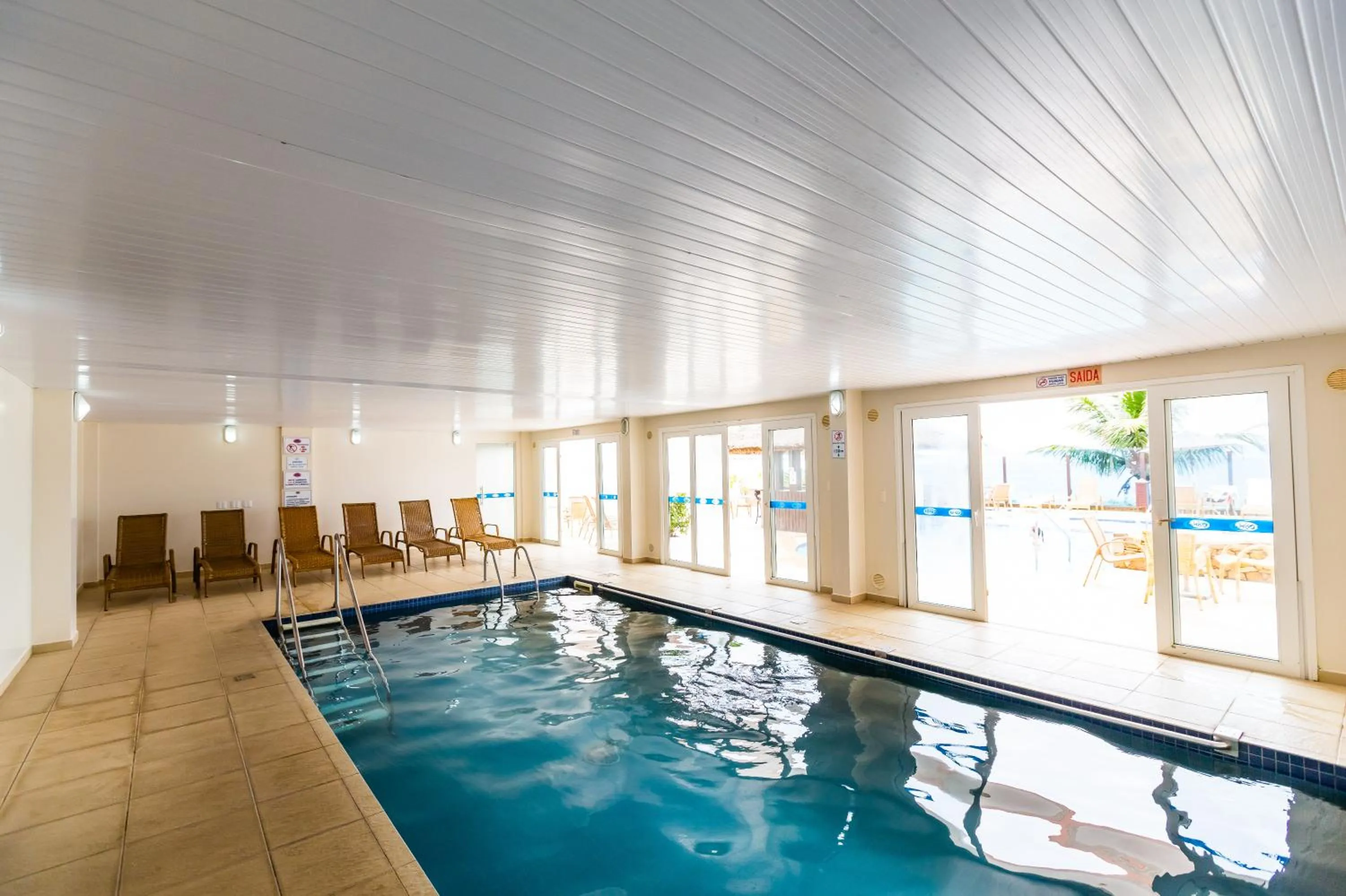 Pool view in Pousada Vila do Coral