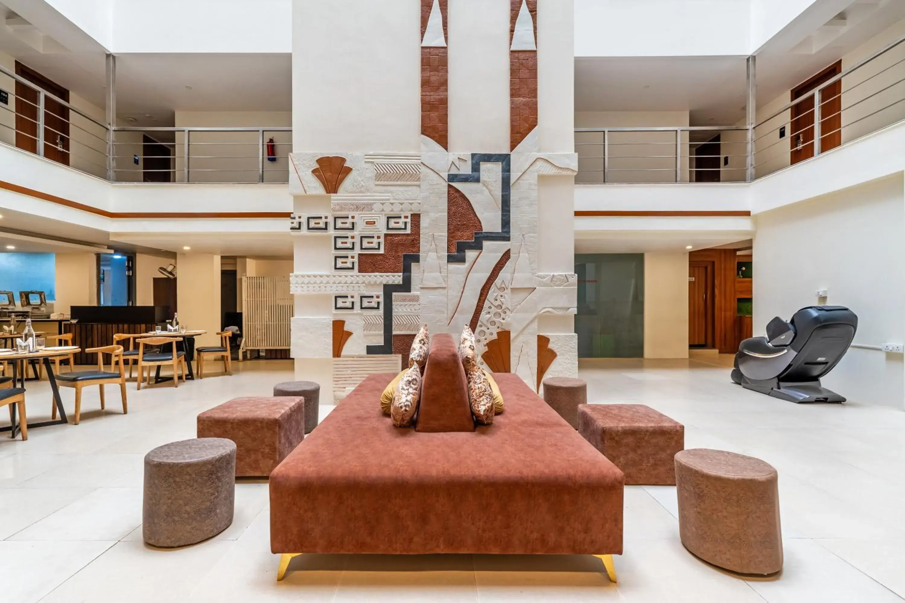 Lobby or reception in Monday Hotels Hitec City Lobby or reception in Monday Hotels Hitec City