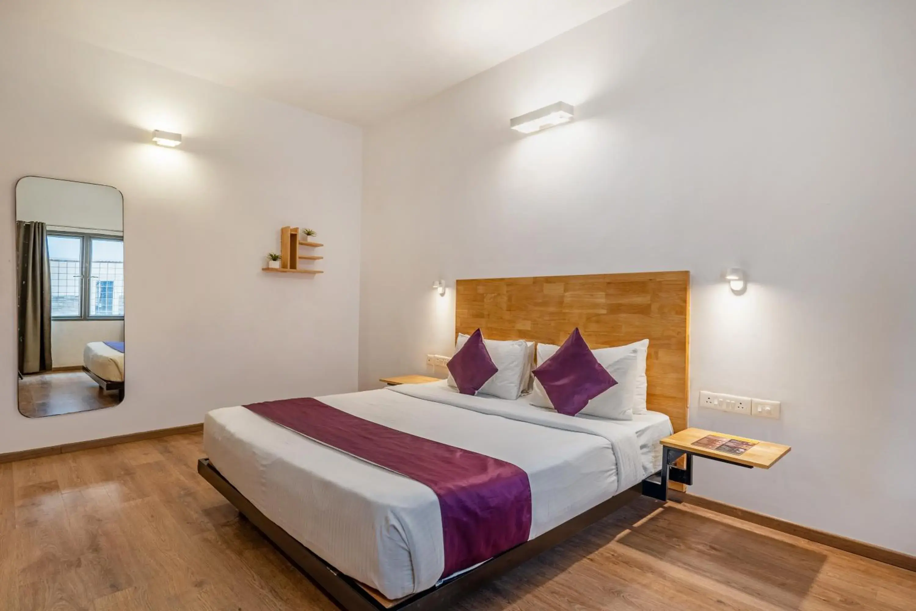 Bedroom, Bed in Monday Hotels Hitec City Bedroom, Bed in Monday Hotels Hitec City