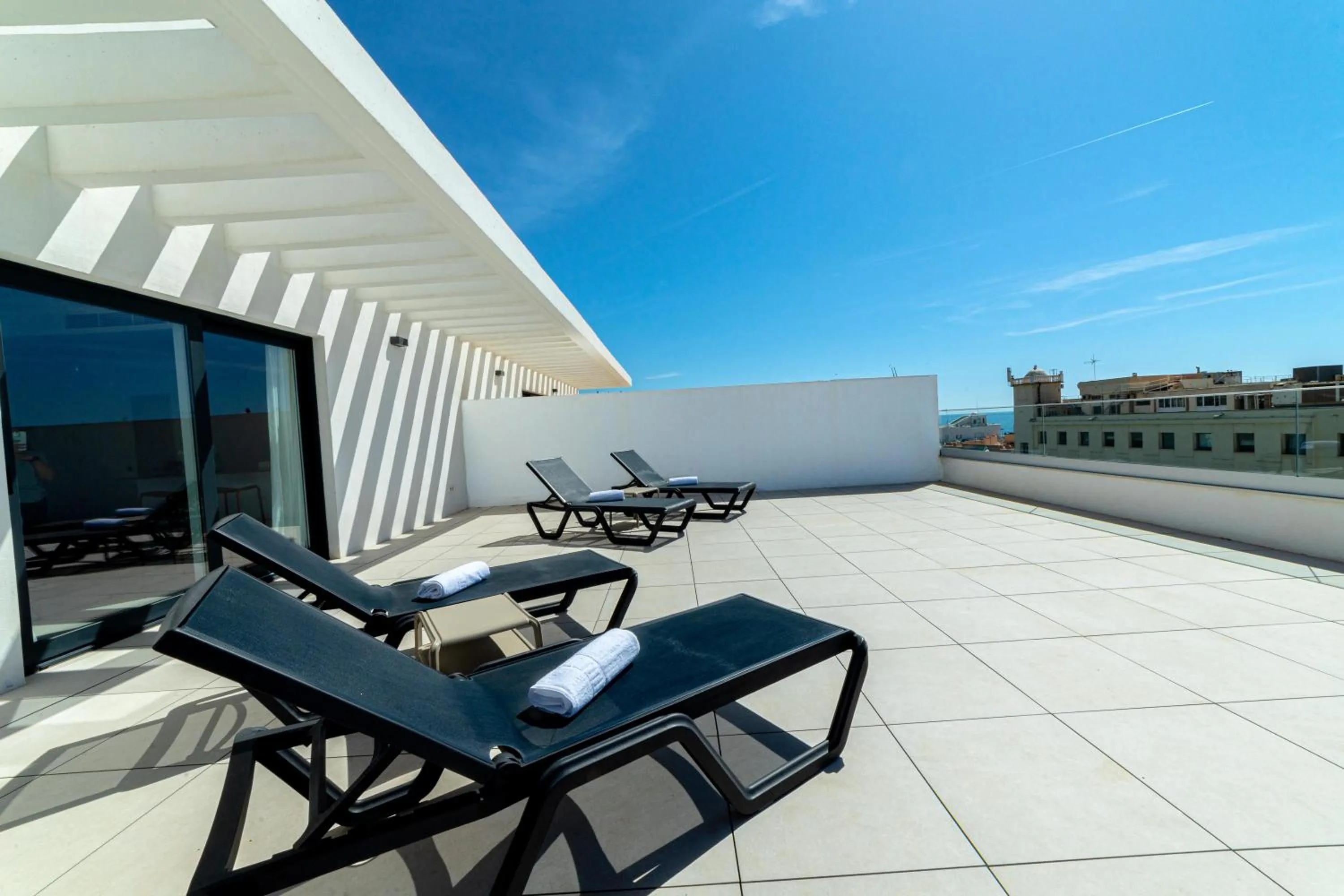 Balcony/Terrace in Aqua Apartments Bellamar, Marbella