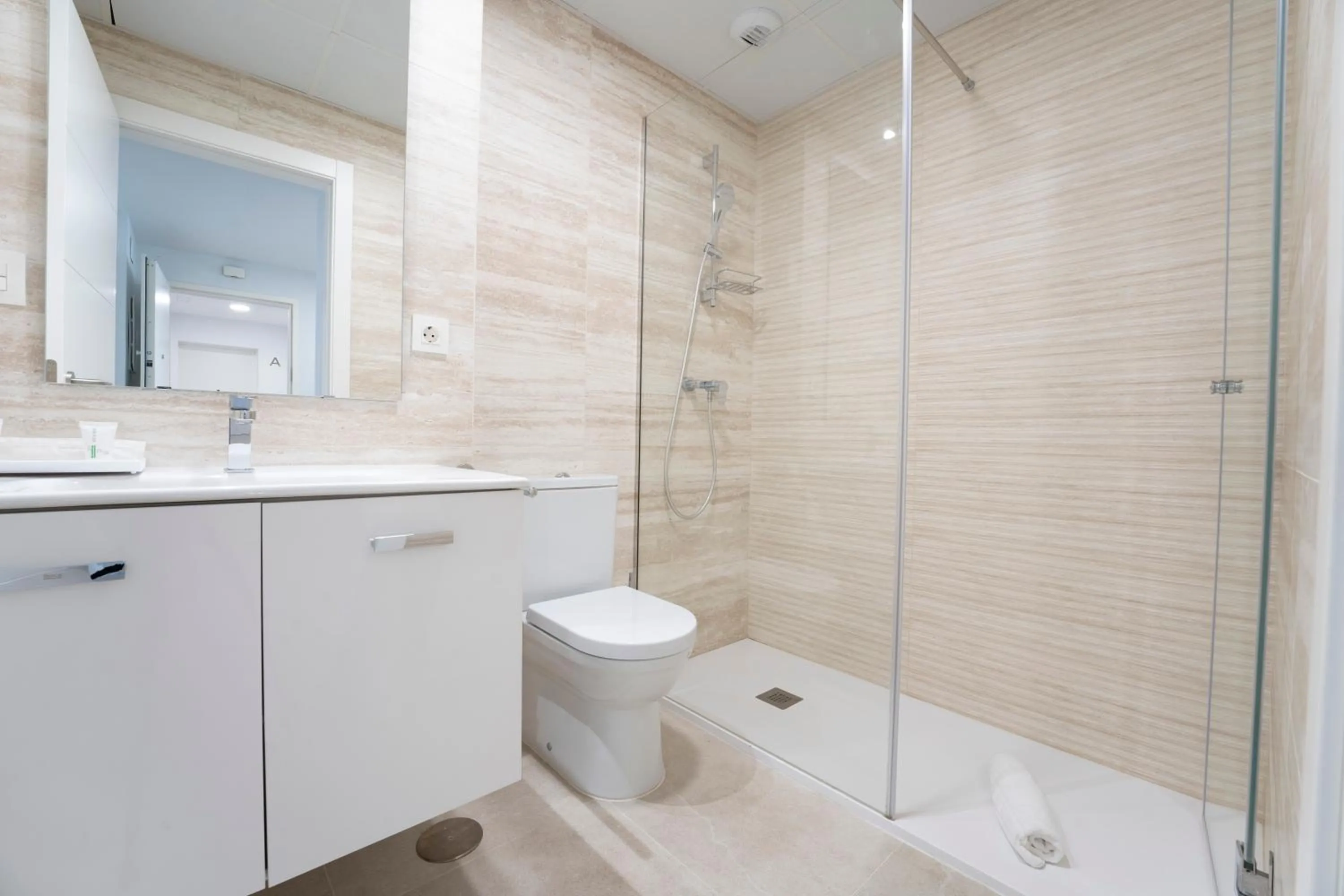 Bathroom in Aqua Apartments Bellamar, Marbella