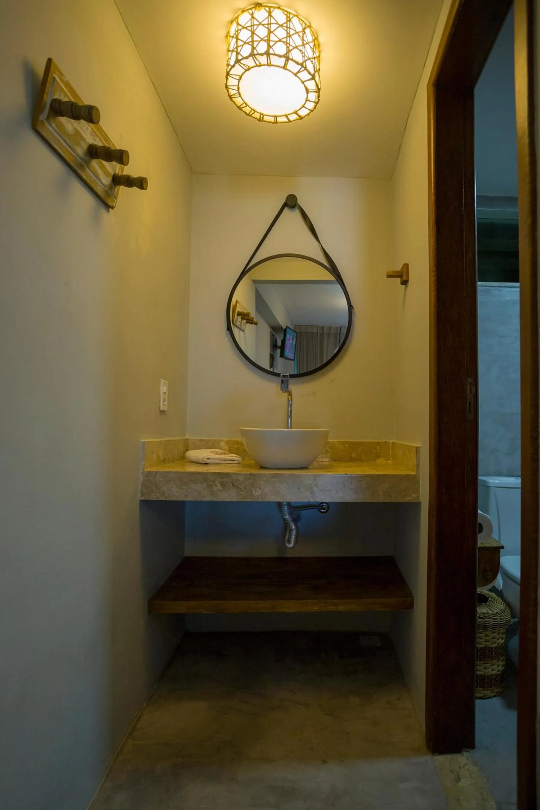 Bathroom in Tropical Beach