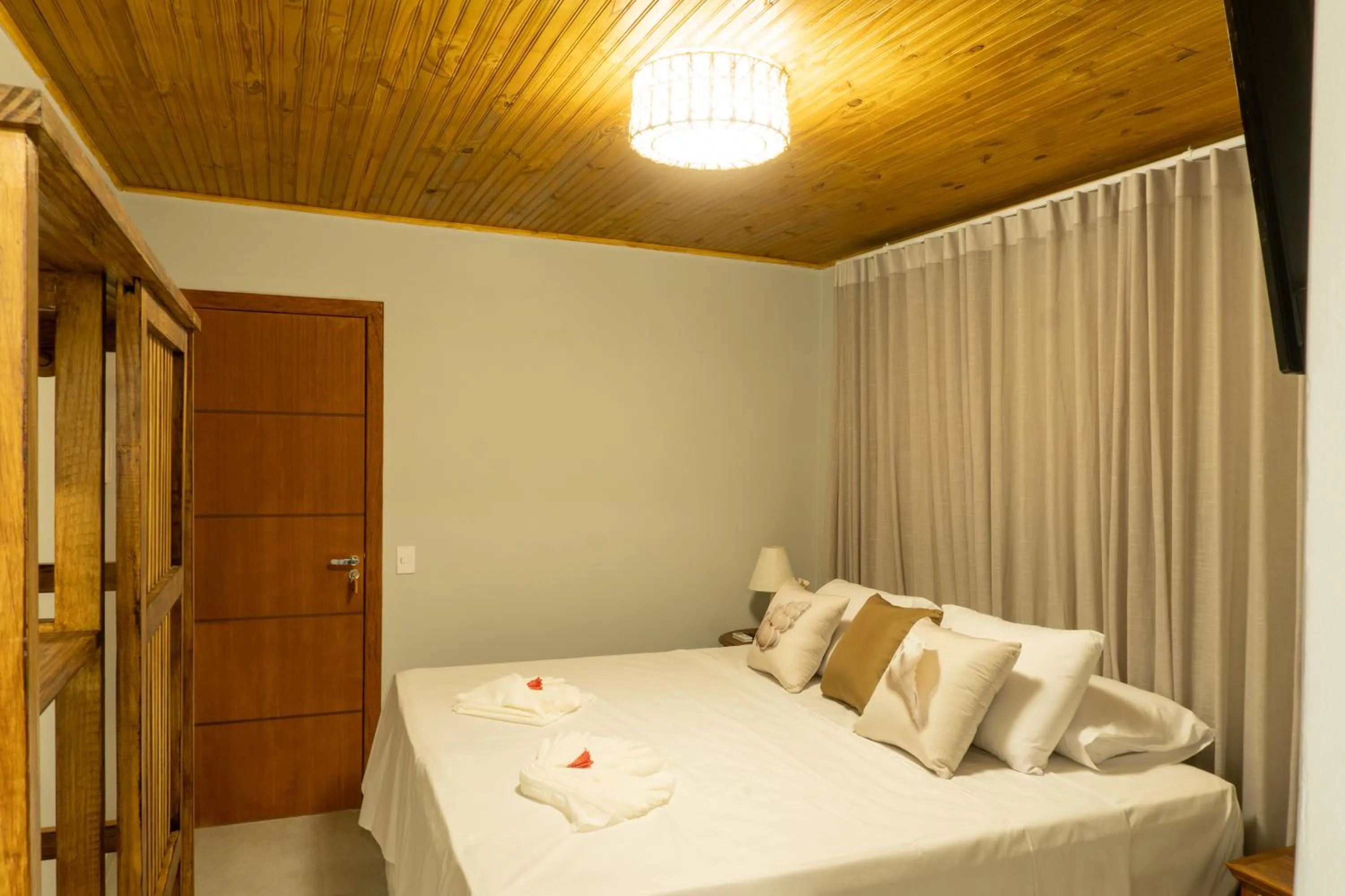 Bed in Tropical Beach